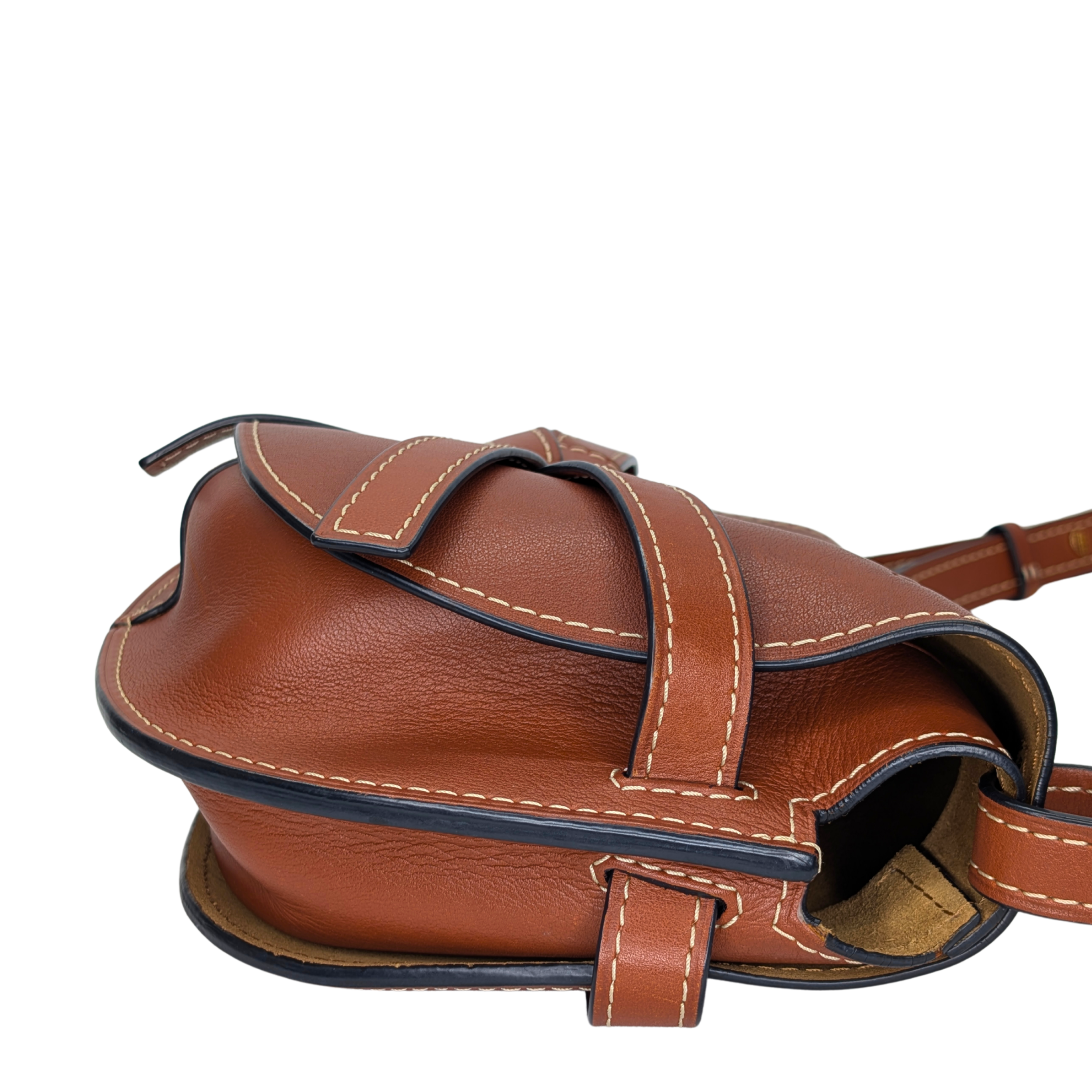 Loewe Gate Small Bag Brown Tan