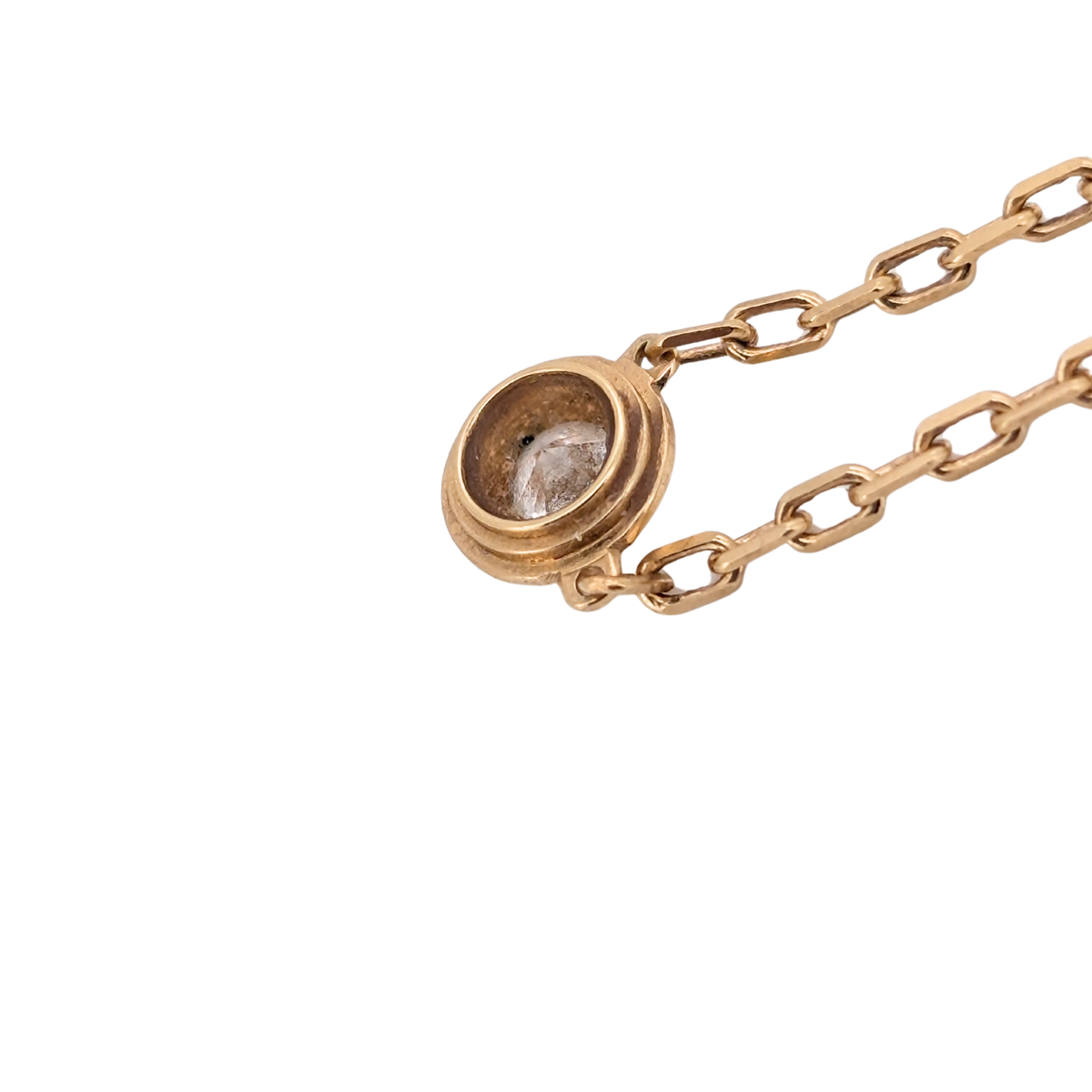 Cartier d'Amour Pendant Necklace Diamond Small Model 18k Gold