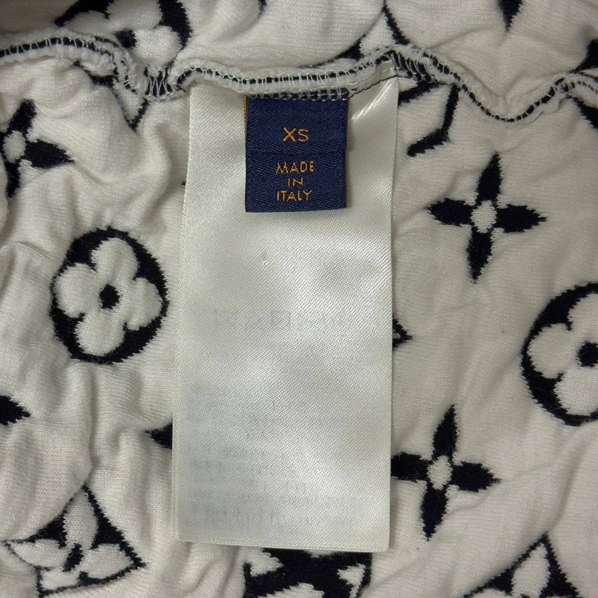Louis Vuitton Monogram Sweatshirt Black/White XS - Lost Designer