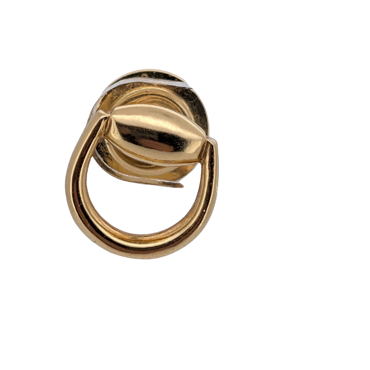 Gucci Horsebit 18K Gold Stud Earrings