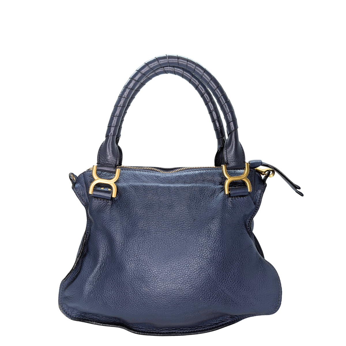 Chloe Marcie Messenger Bag Navy Blue
