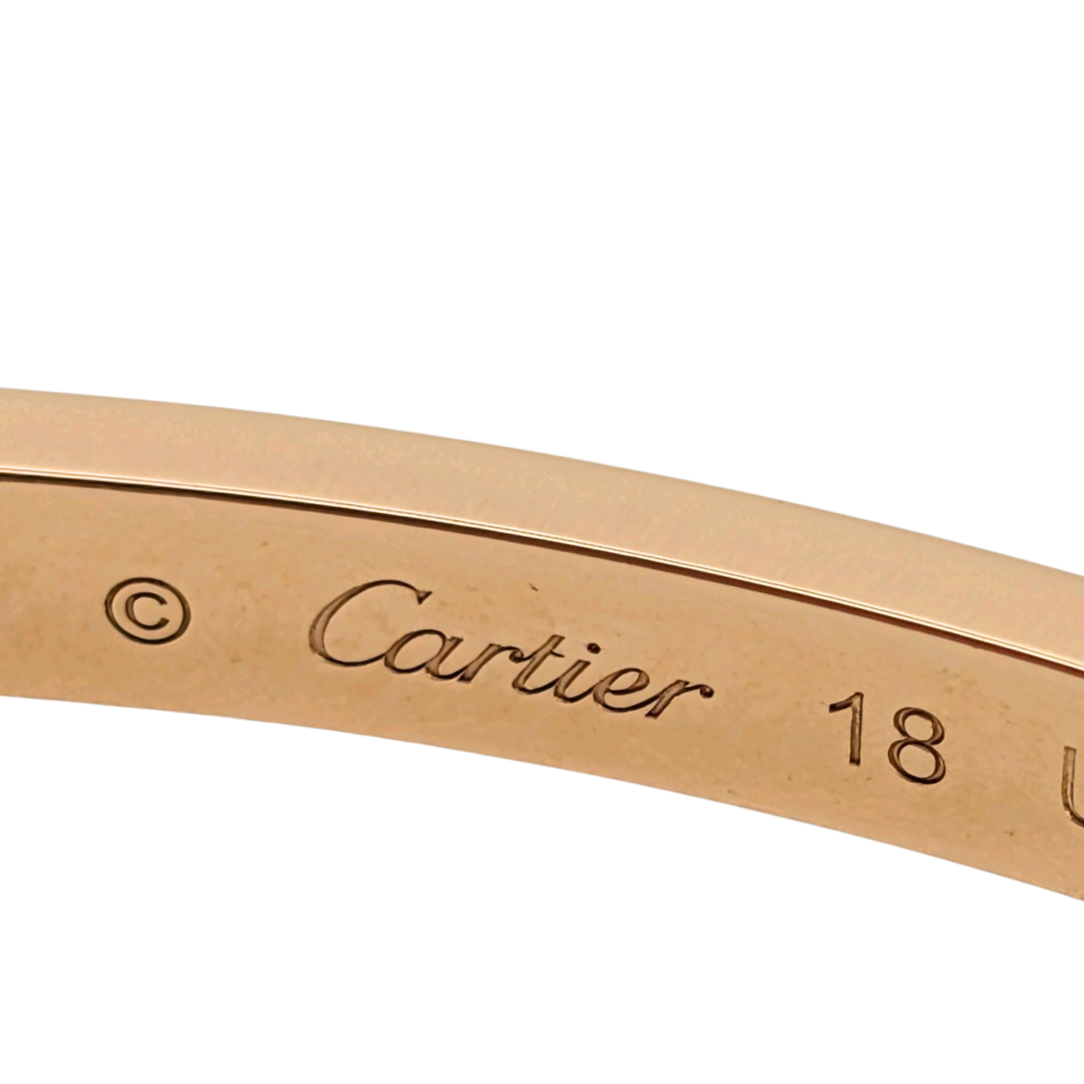 Cartier Love bracelet Small Model 18k Gold size 18