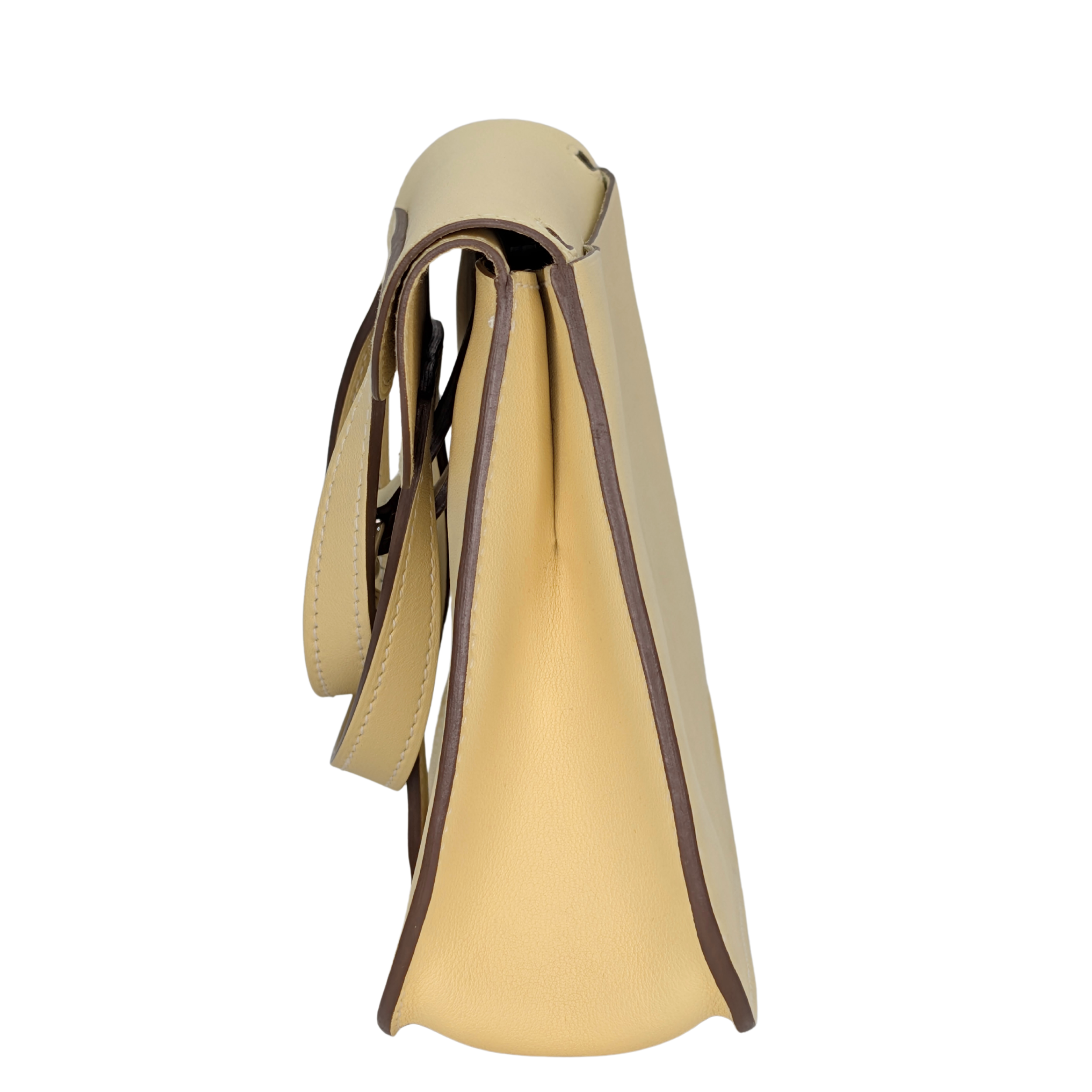 Hermes Mini Halzan 22 Swift Jaune Poussin SHW ختم X
