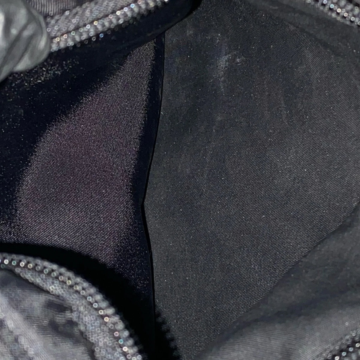 Prada Black Nylon Crossbody Messenger Black Bag - Lost Designer