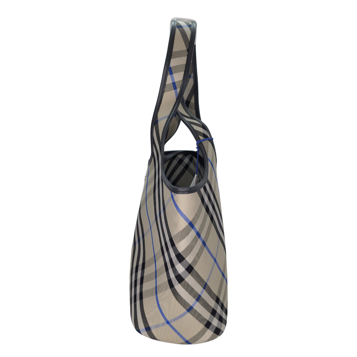 Burberry Check Medium Canvas Tote Bag