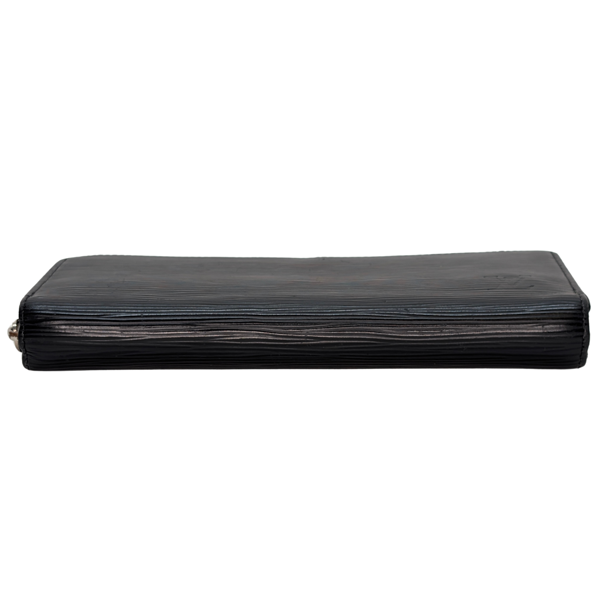 Louis Vuitton Zippy Epi Long Wallet Black