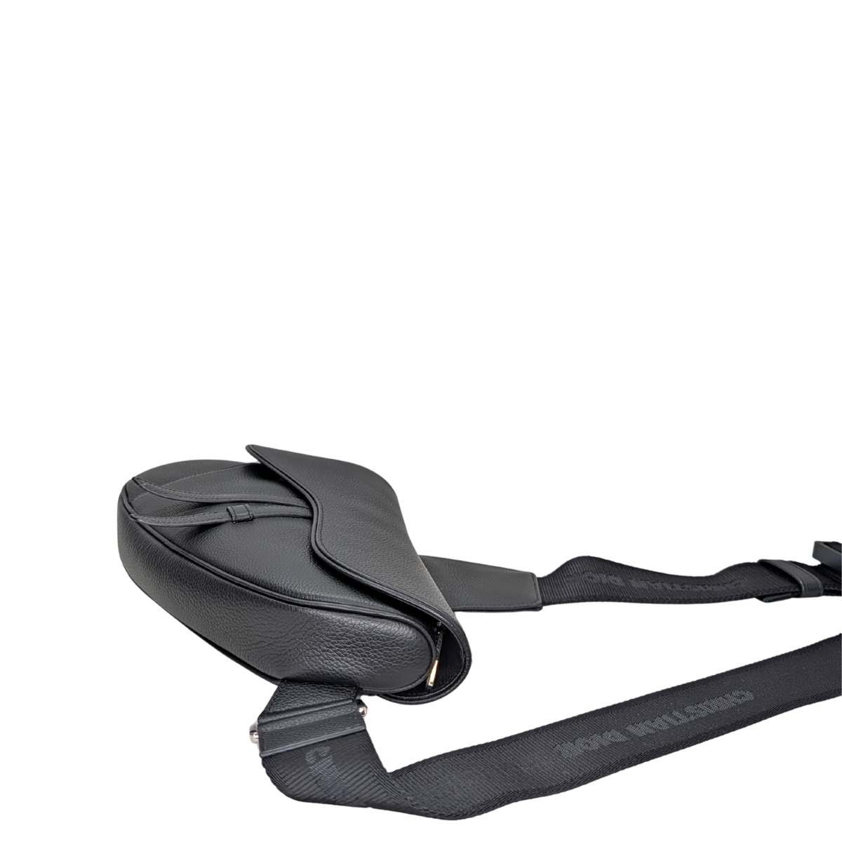 Dior Men's Saddle Bag Calfskin Black