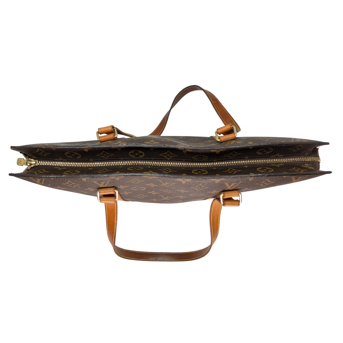 Louis Vuitton Babylone Monogram Tote Bag Brown