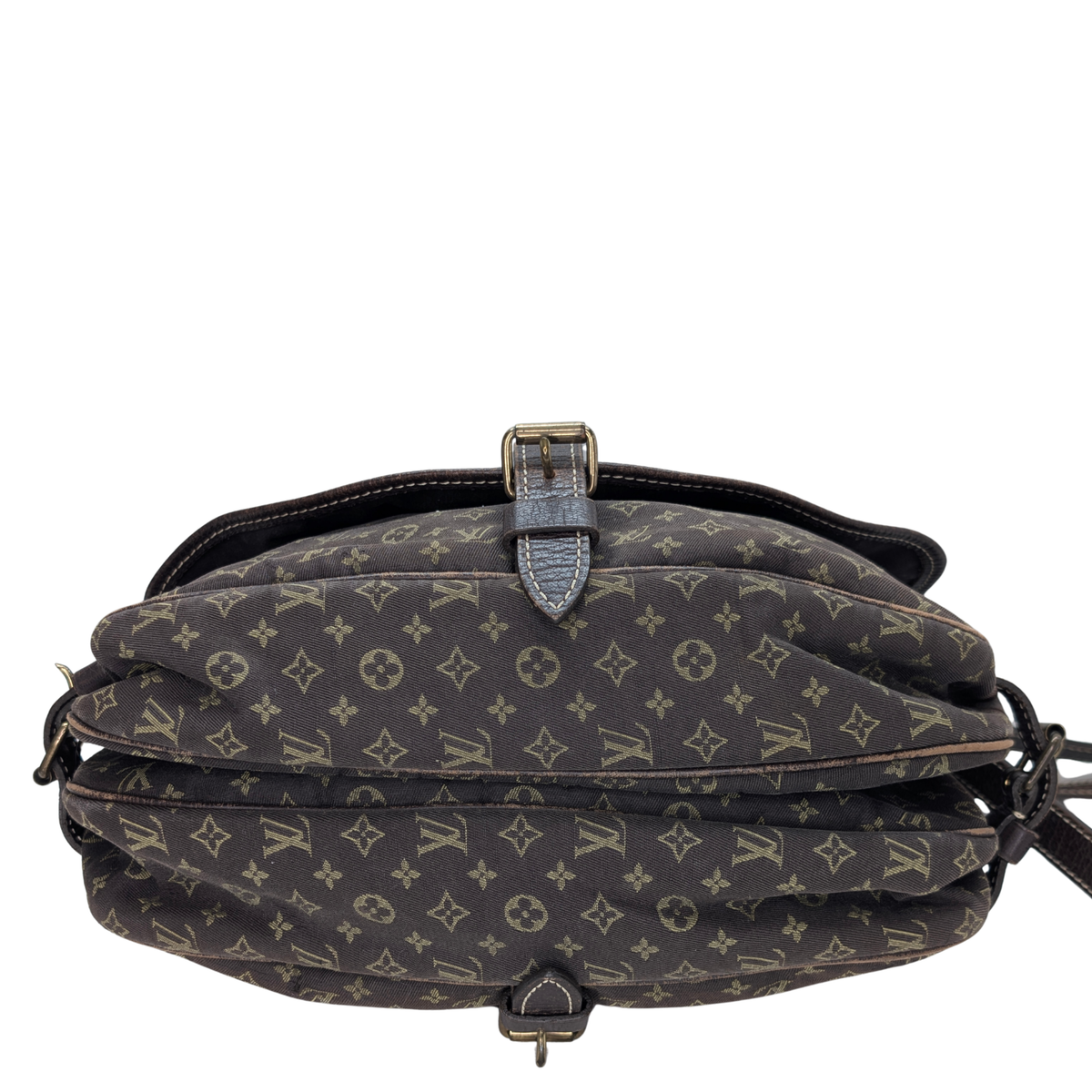 Louis Vuitton Saumur 30 Mini Lin Monogram Crossbody Bag