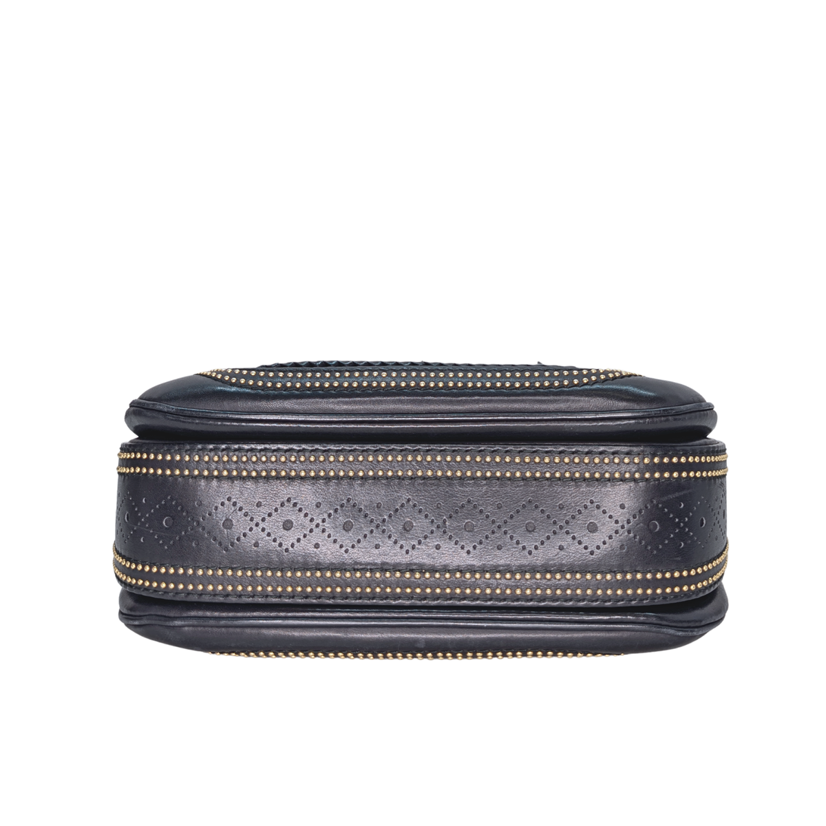 Gucci New Bamboo Top Handle Bag Black