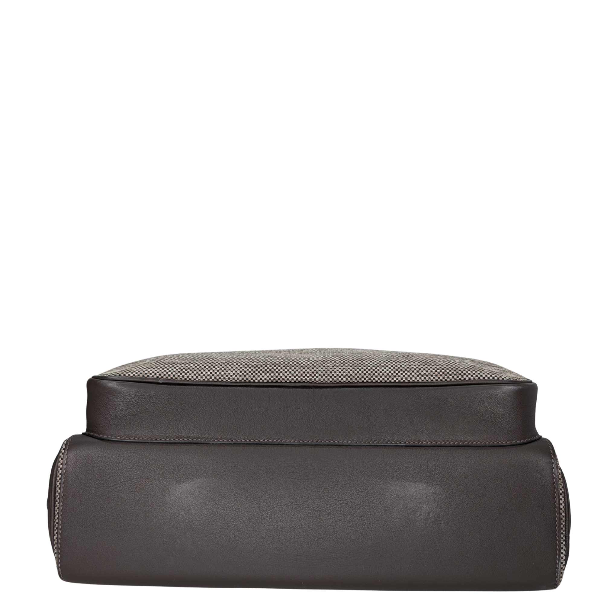 Hermes Caleche-Express Top Handle Bag Grey