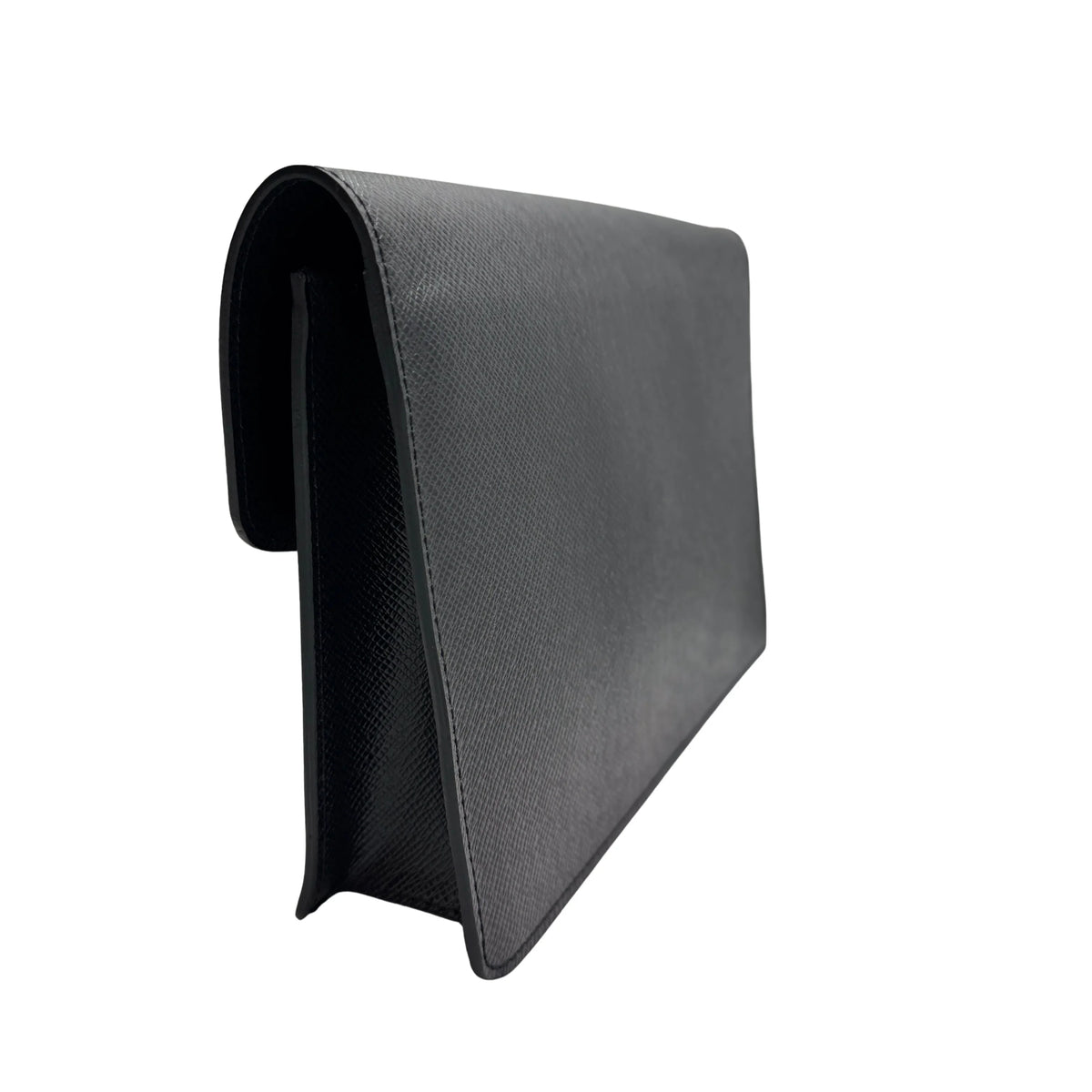 Louis Vuitton Taiga Pochette Belaia Ardoise Clutch Bag Black - Lost Designer
