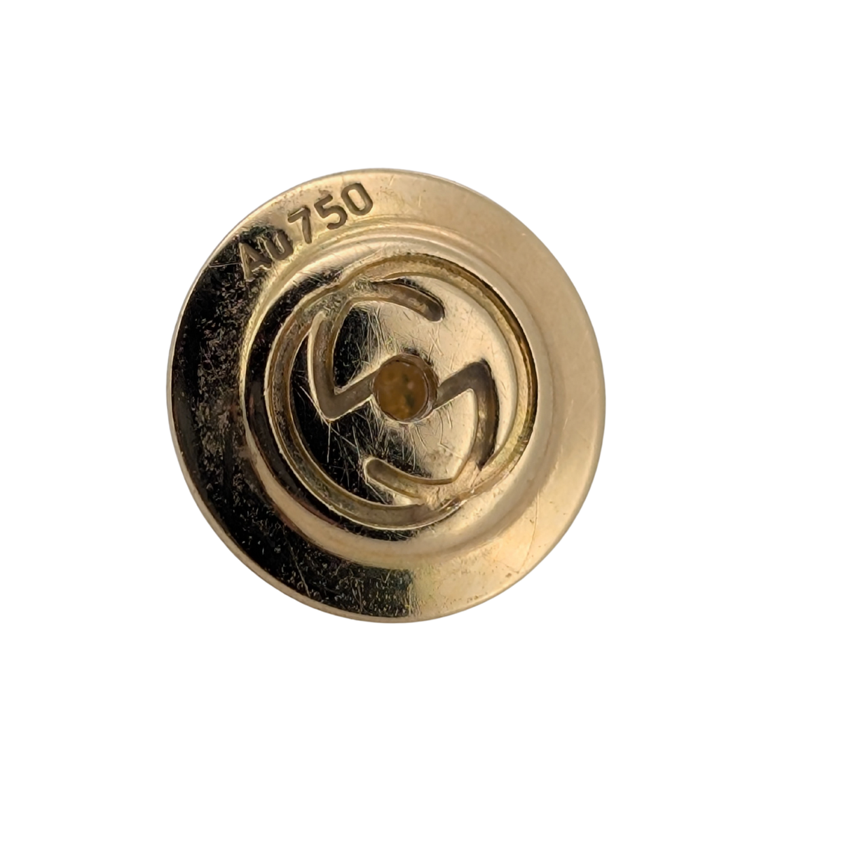 Gucci Horsebit 18K Gold Stud Earrings