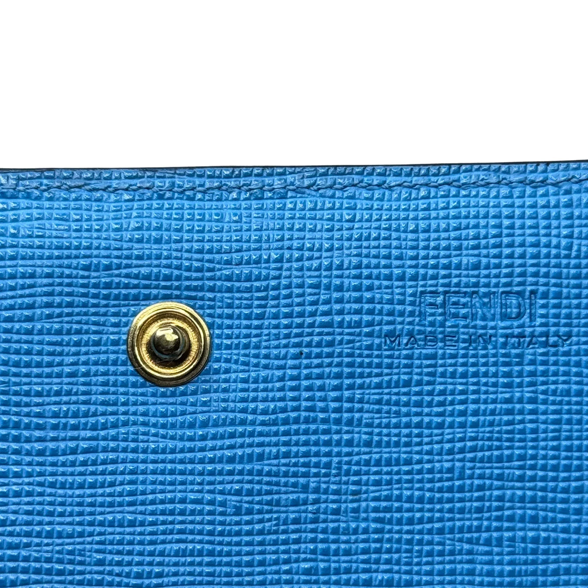 Fendi Vitello Elite Qutweet Compact Wallet - Lost Designer