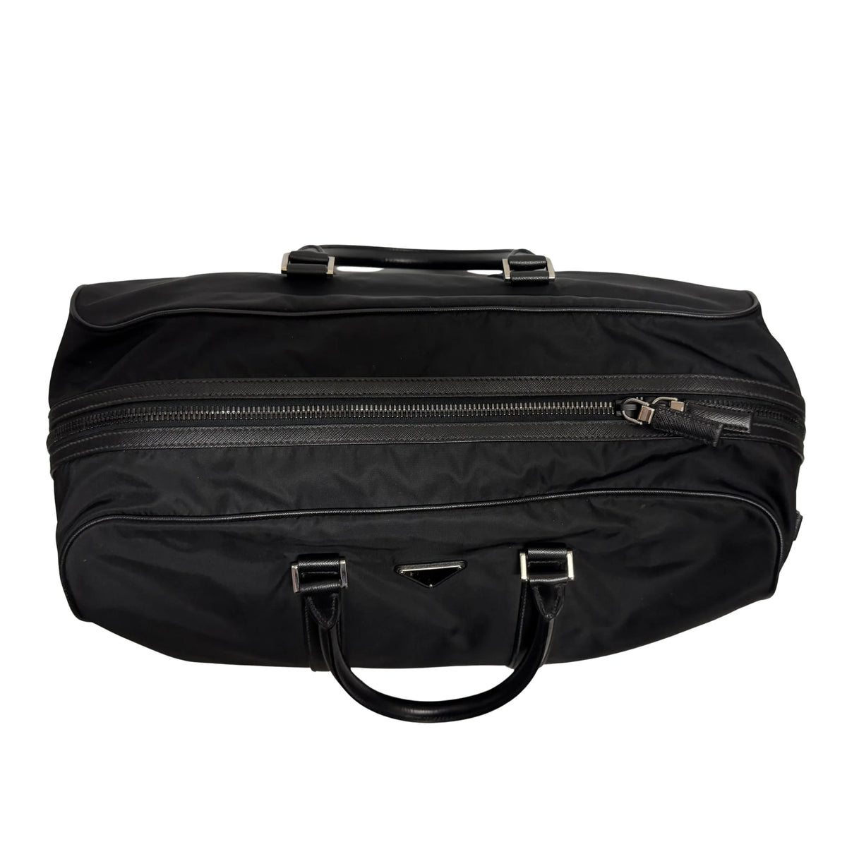 Prada Nylon Viaggio Duffle Bag Black - Lost Designer