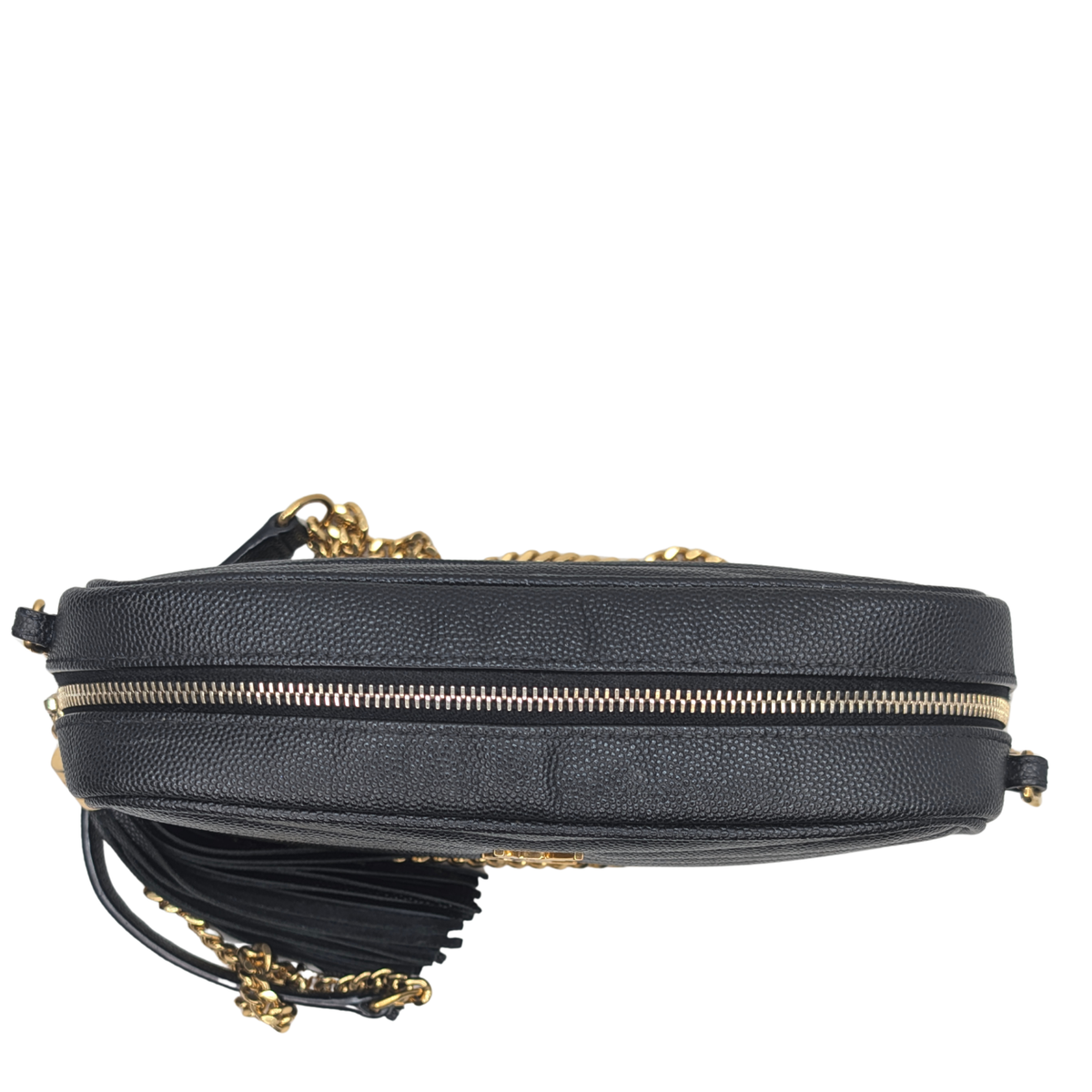 Saint Laurent Lou Mini Grain Leather Camera Bag GHW
