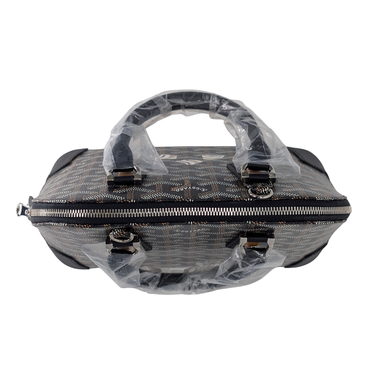 Goyard Mini Vendome Top Handle Bag Black