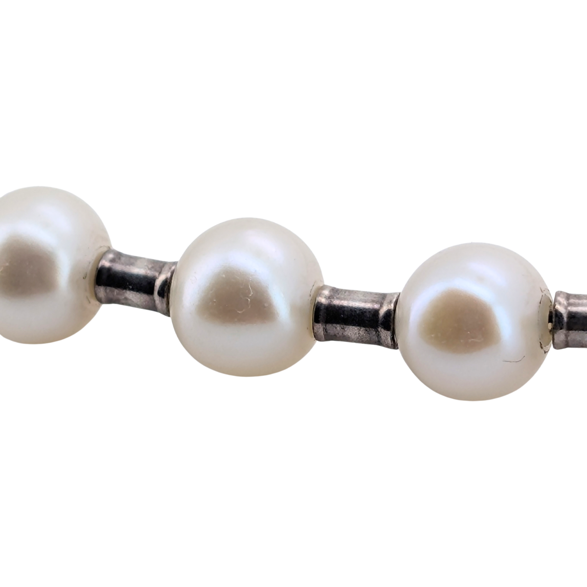 Tiffany & Co Hardwear Lock Pearl Sterling Silver Necklace Bracelet