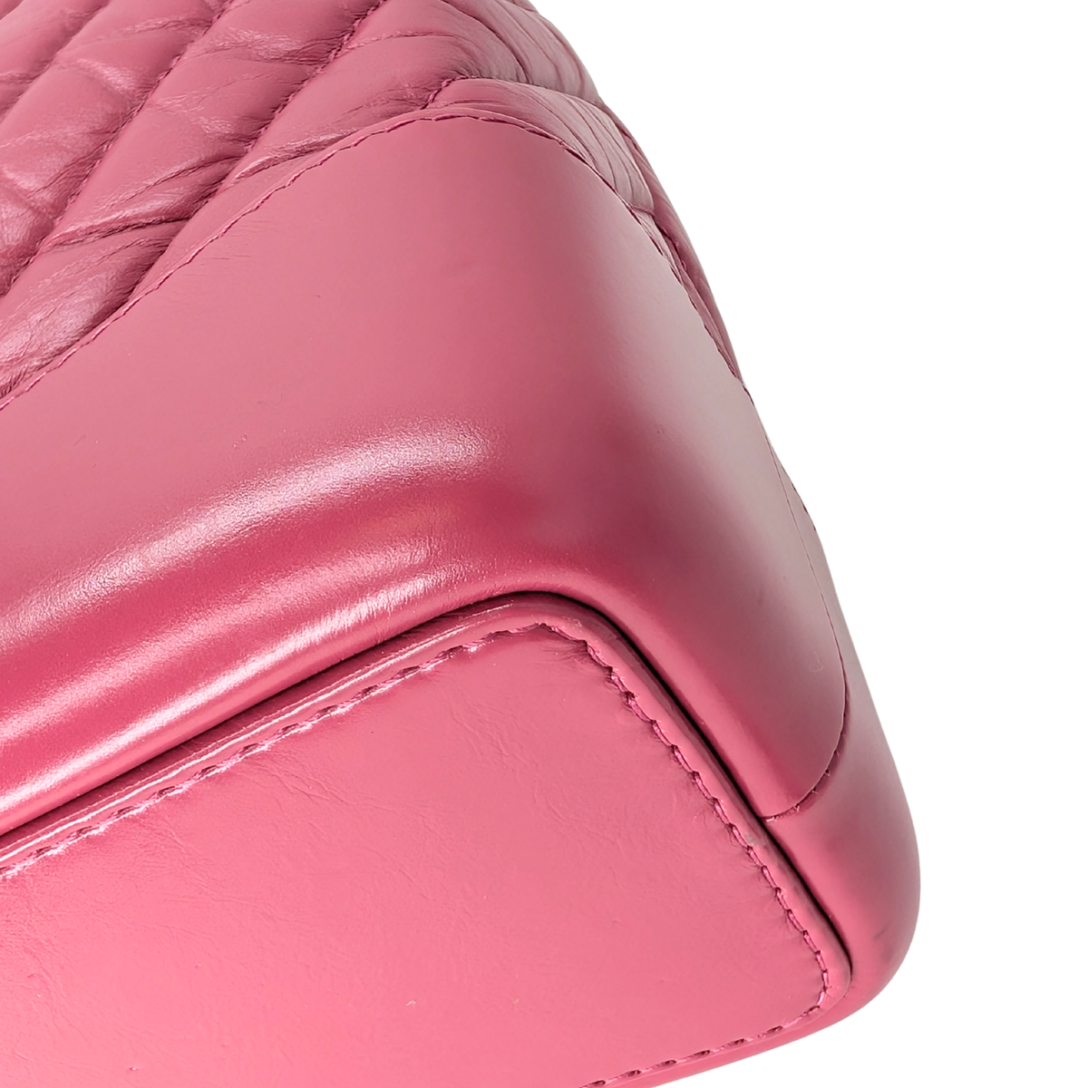 Chanel Gabrielle Small Chevron Backpack Pink