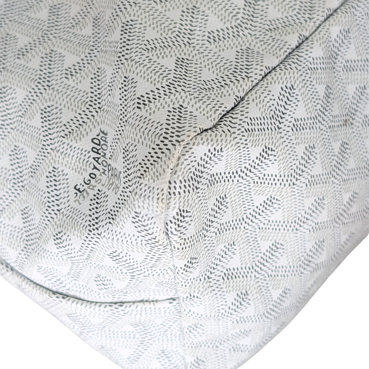 Goyard Bohème Hobo bag White