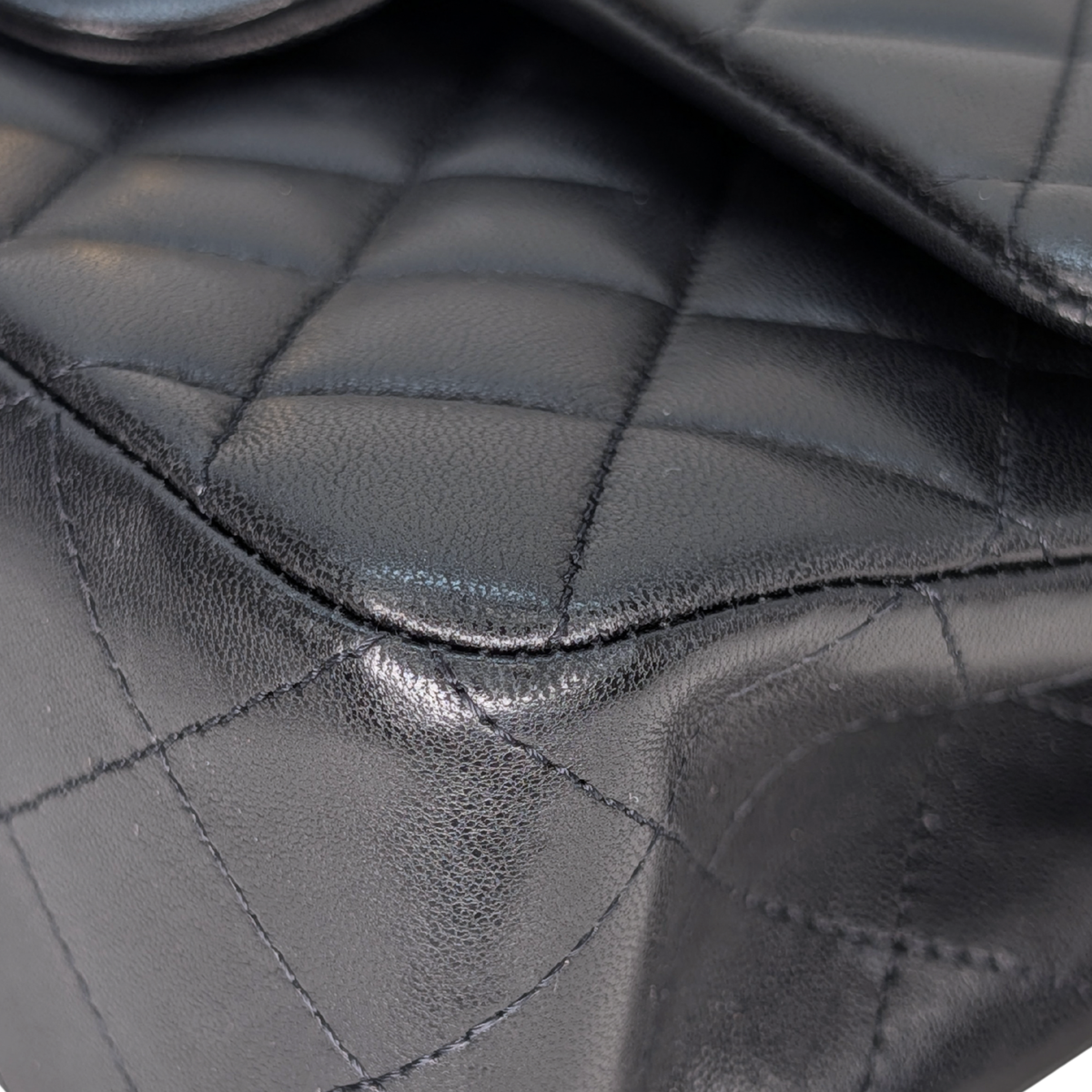 Chanel Small Classic Double Flap Bag Lambskin Black GHW