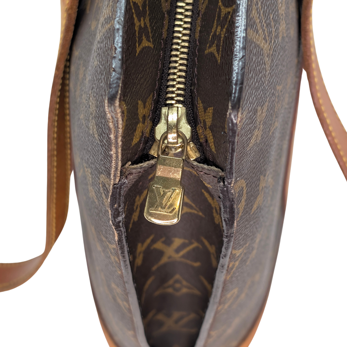 Louis Vuitton Babylone Monogram Tote Bag Brown