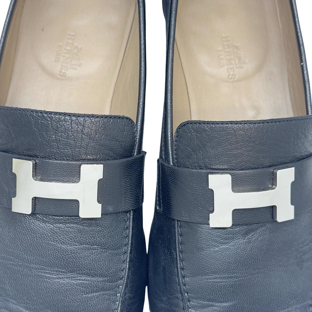 Hermès Paris Loafer Mens Black 46 - Lost Designer