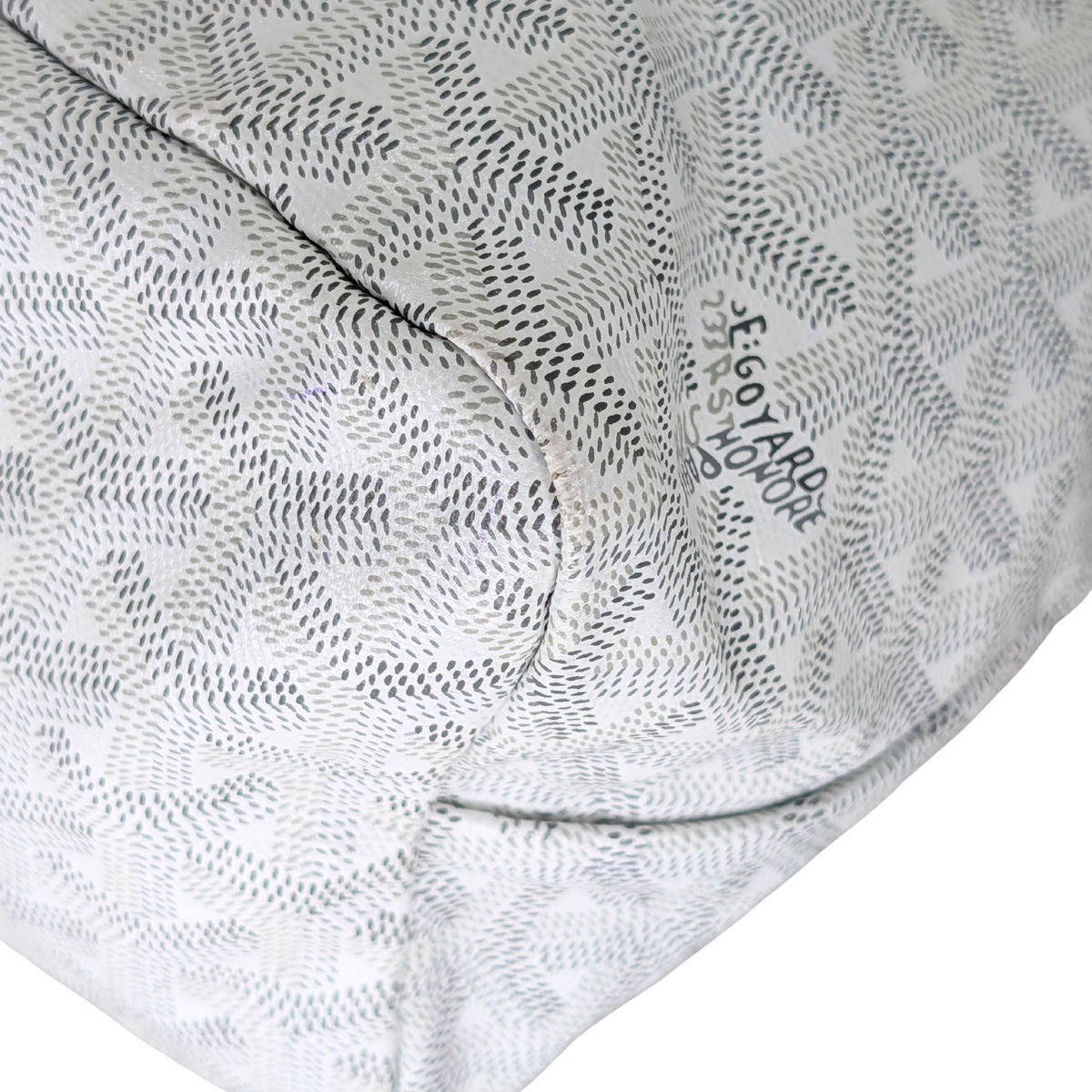 Goyard Bohème Hobo bag White