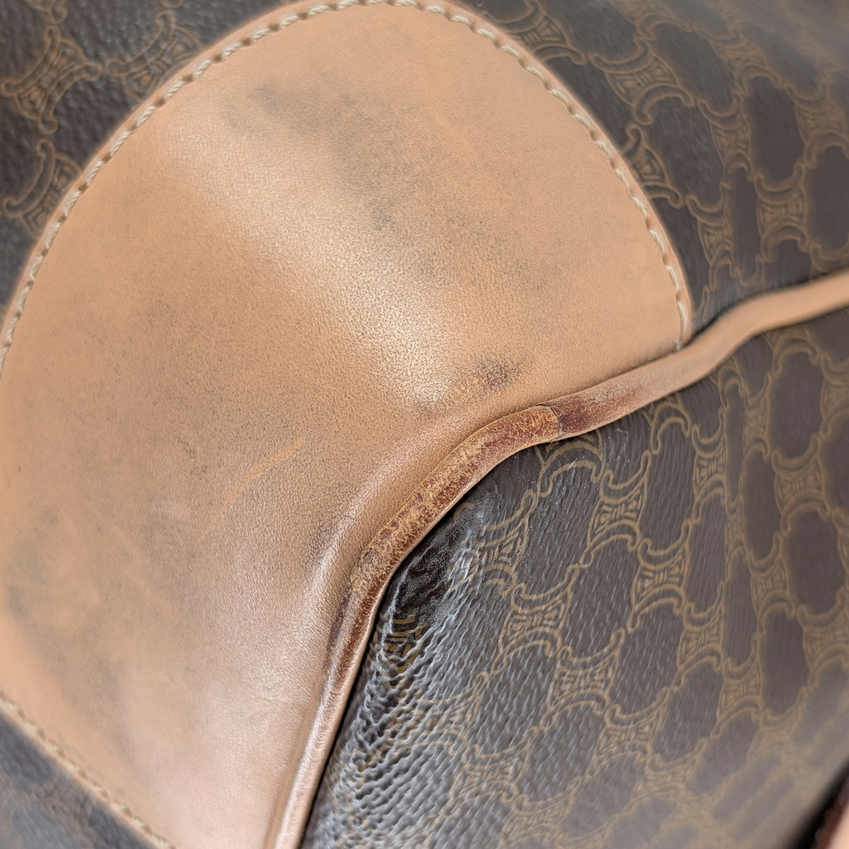 Céline Macadam Boston Vintage Duffel Bag