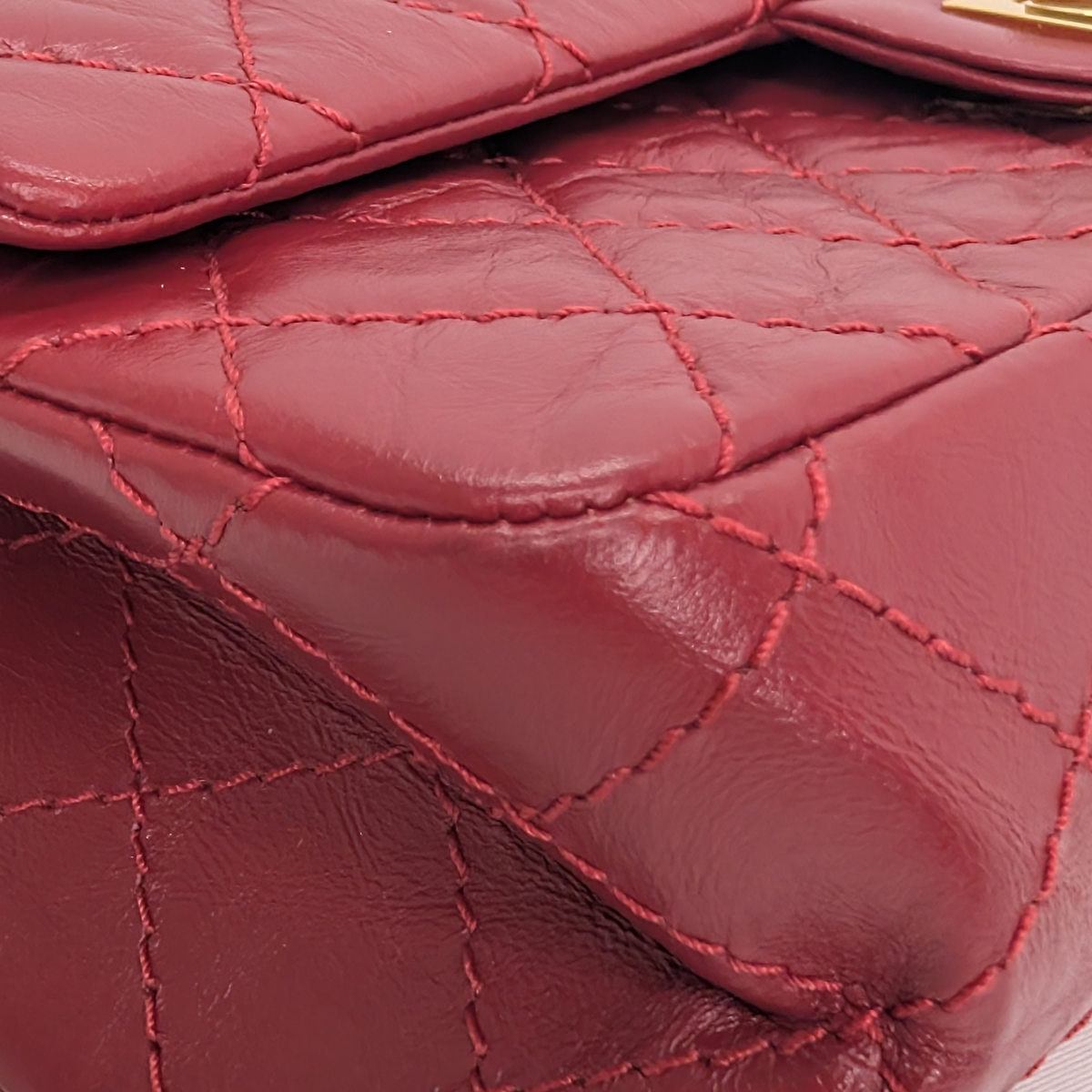 Chanel 2.55 Reissue 28 Series Double Flap Bag Red