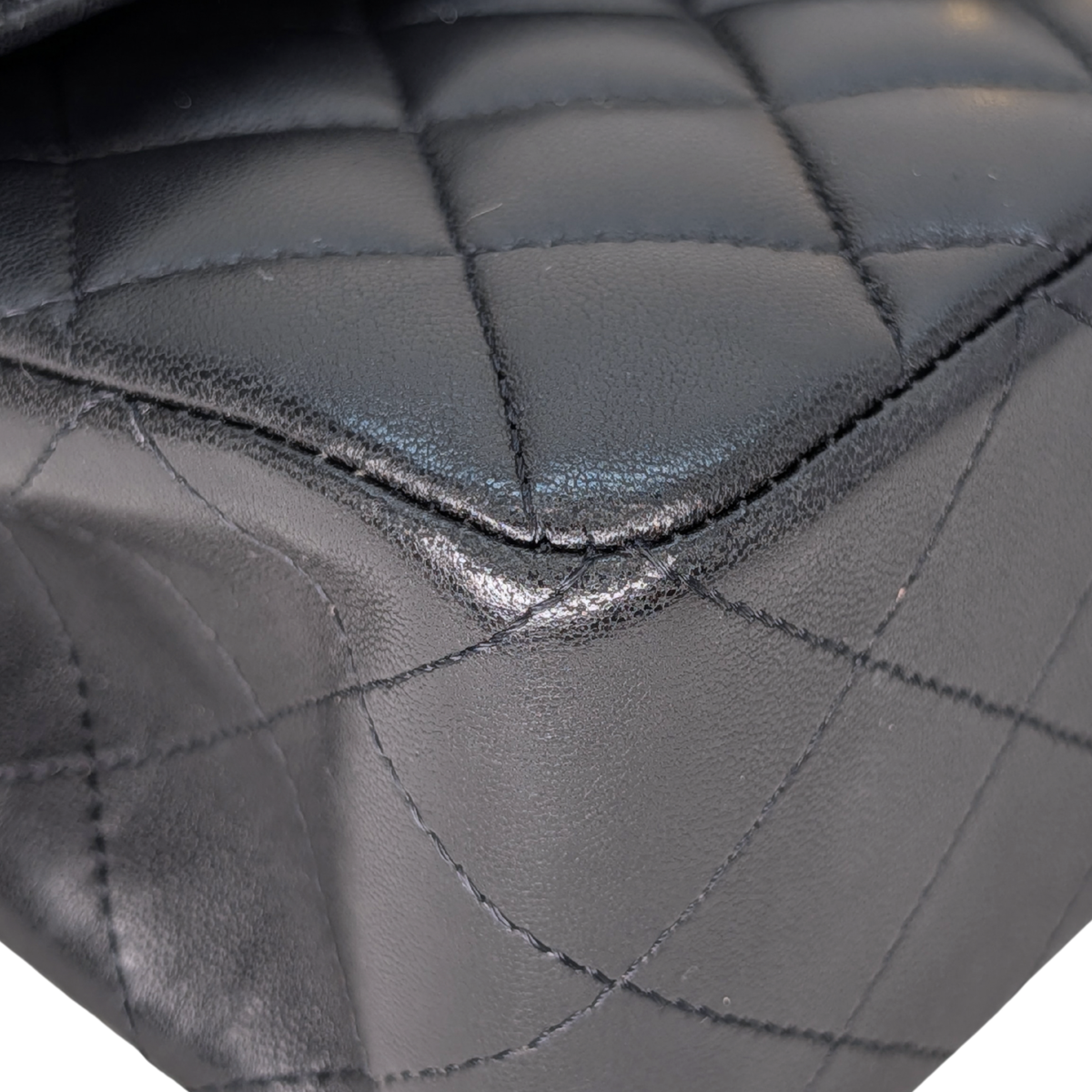 Chanel Small Classic Double Flap Bag Lambskin Black GHW