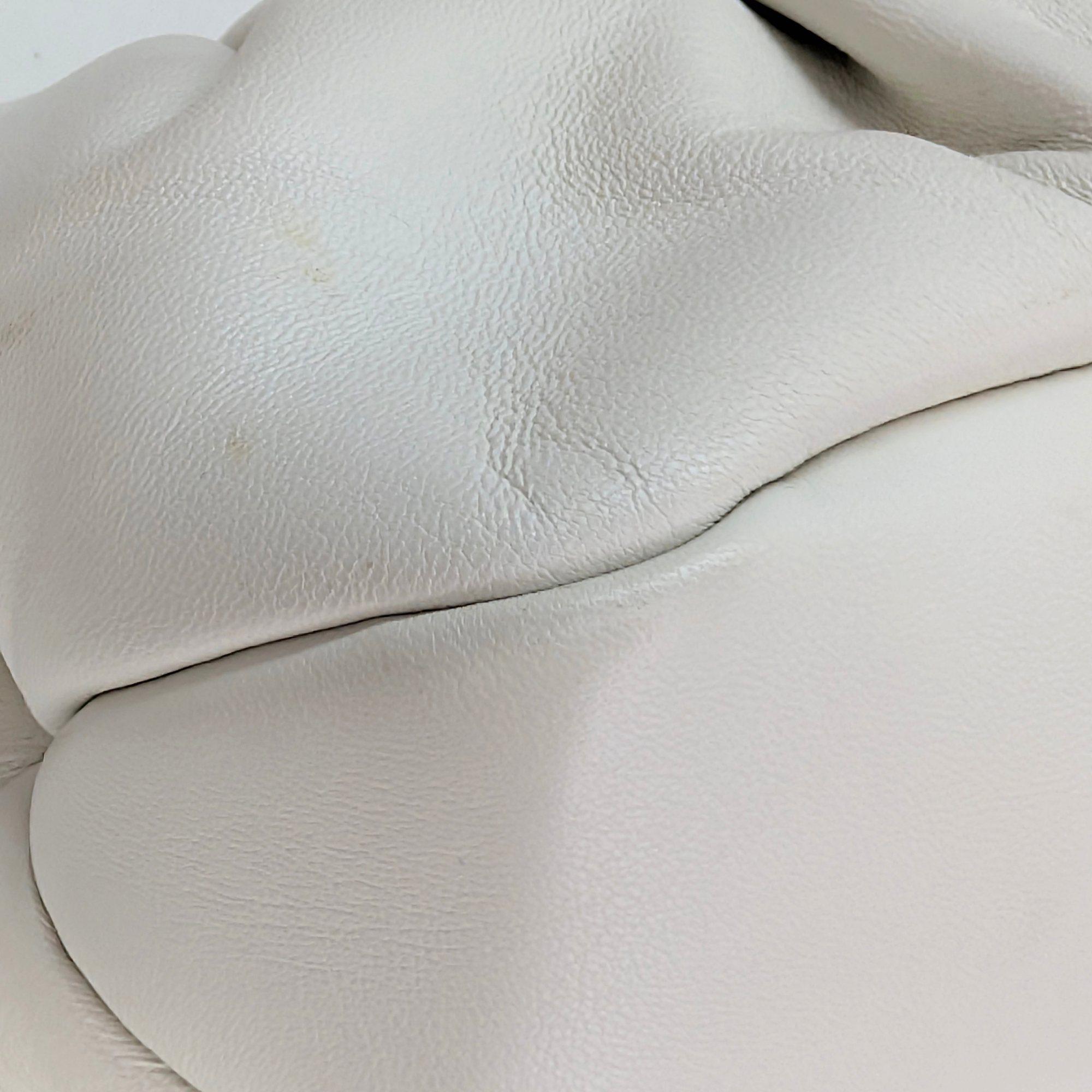 Fendi Peekaboo Click Handbag White