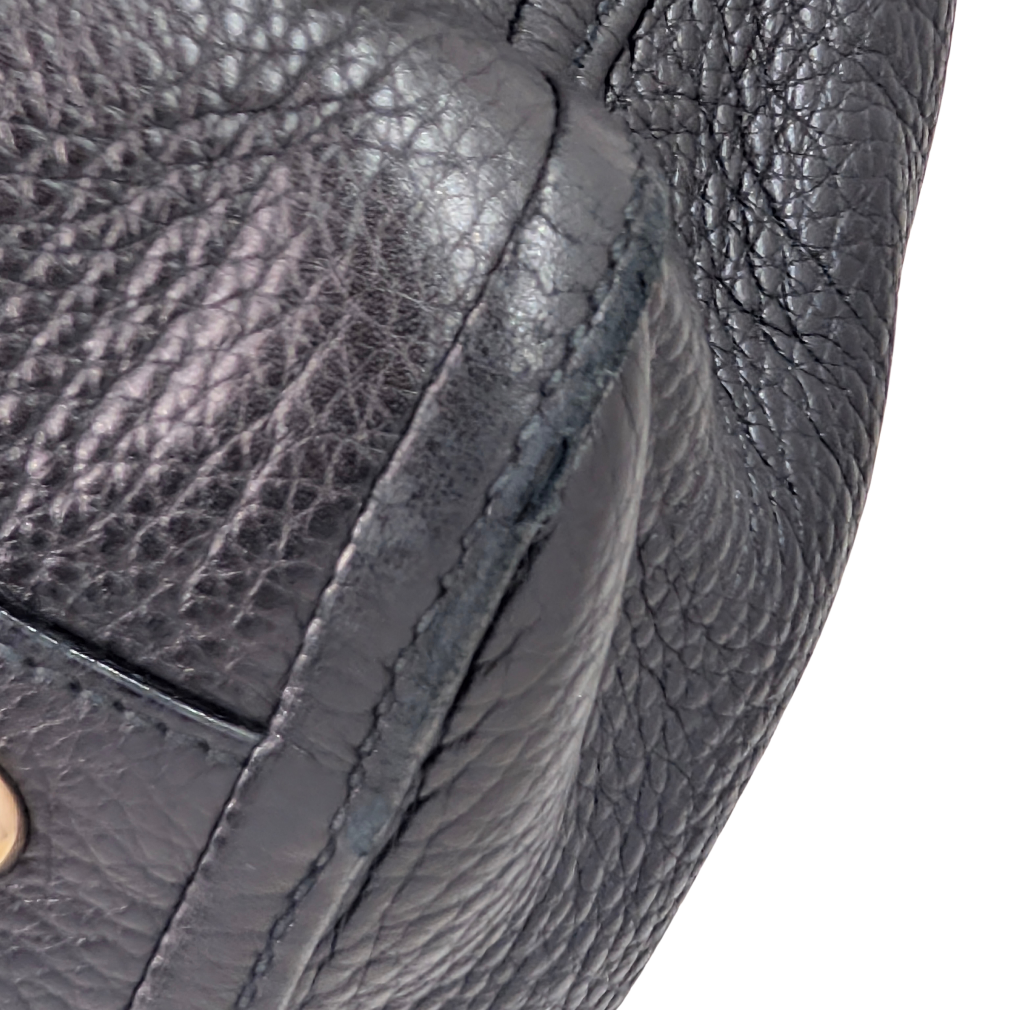 Gucci Soho Large Shoulder Tote Bag Black
