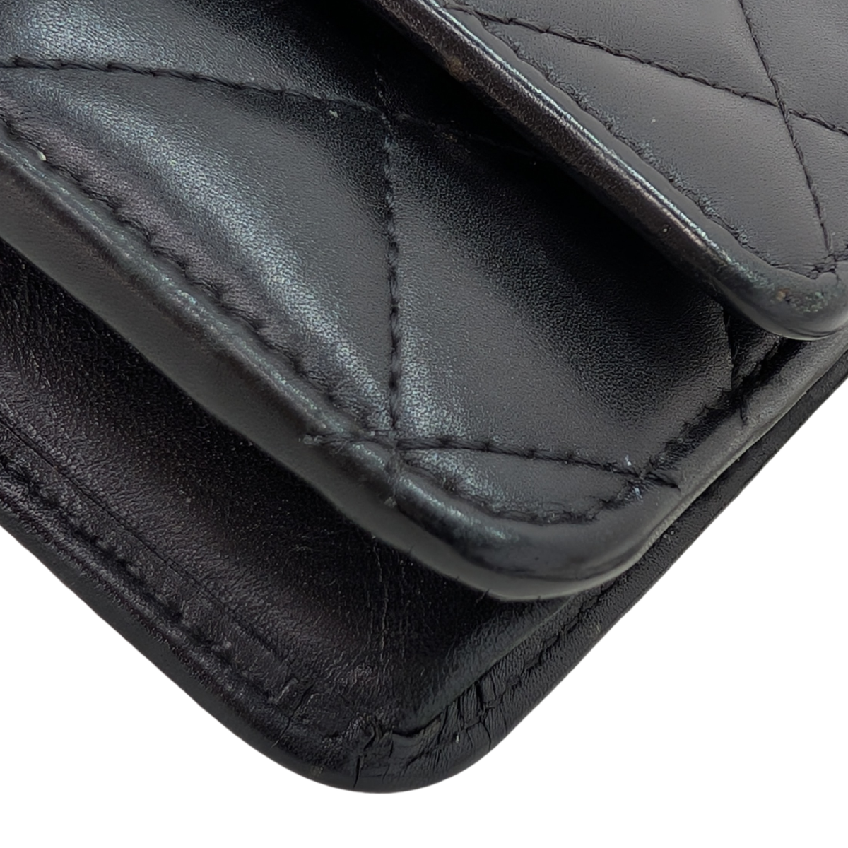 Chanel Wallet on Chain WOC Cambon Black
