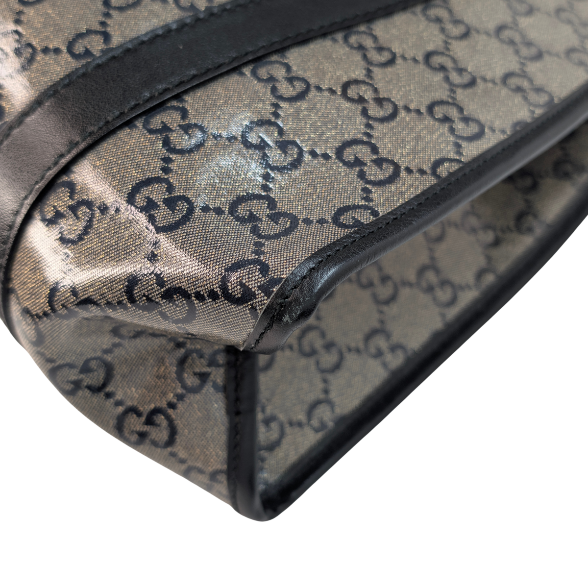 Gucci Crystal Joy Medium Shoulder Bag Metallic