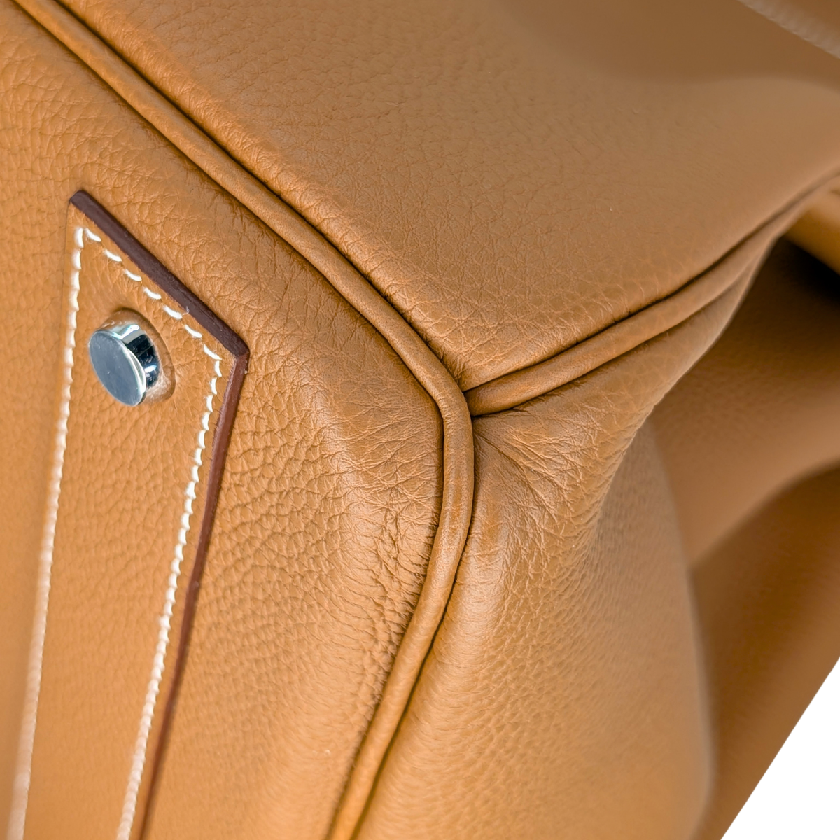 Hermes Hac Birkin 40 Togo Gold SHW Stamp B