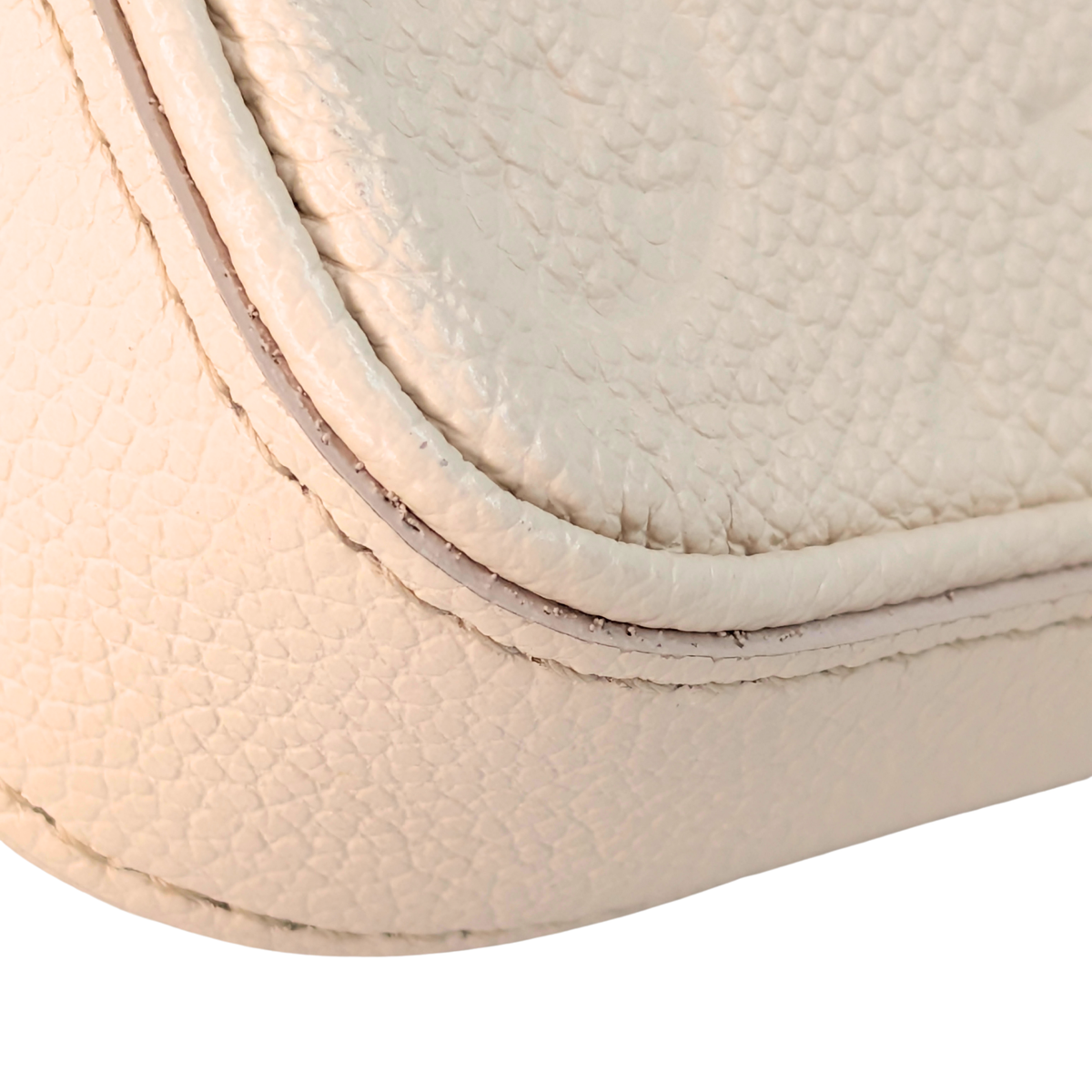 Louis Vuitton Easy Pouch On Strap Empreinte Leather White