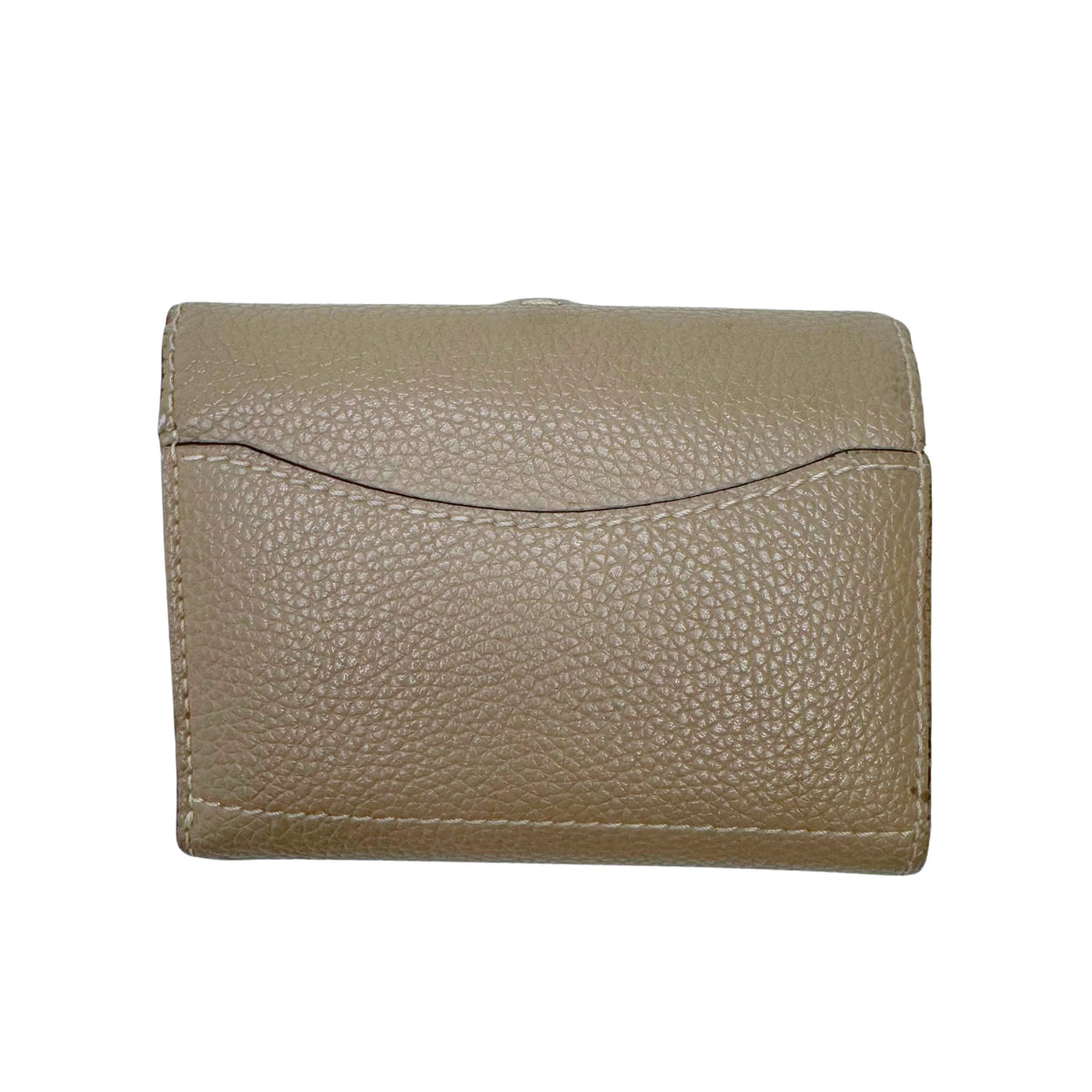 Chloe Calfskin Small Darryl Trifold Wallet Motty Grey - Lost Designer