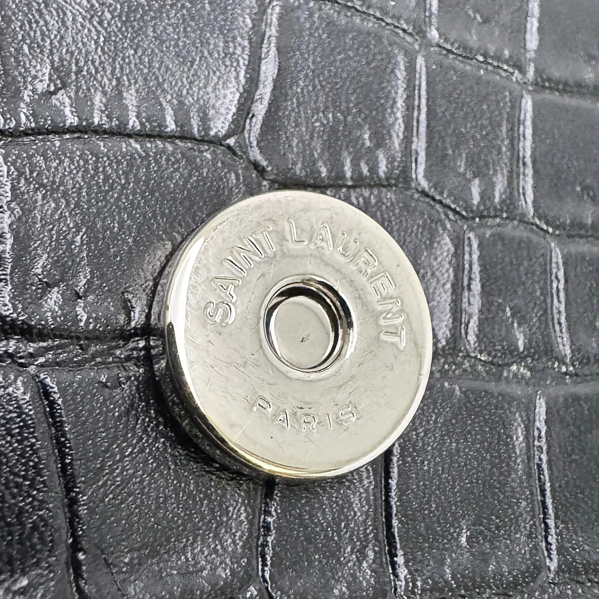 Saint Laurent Kate Shoulder Bag Leather Black - Lost Designer