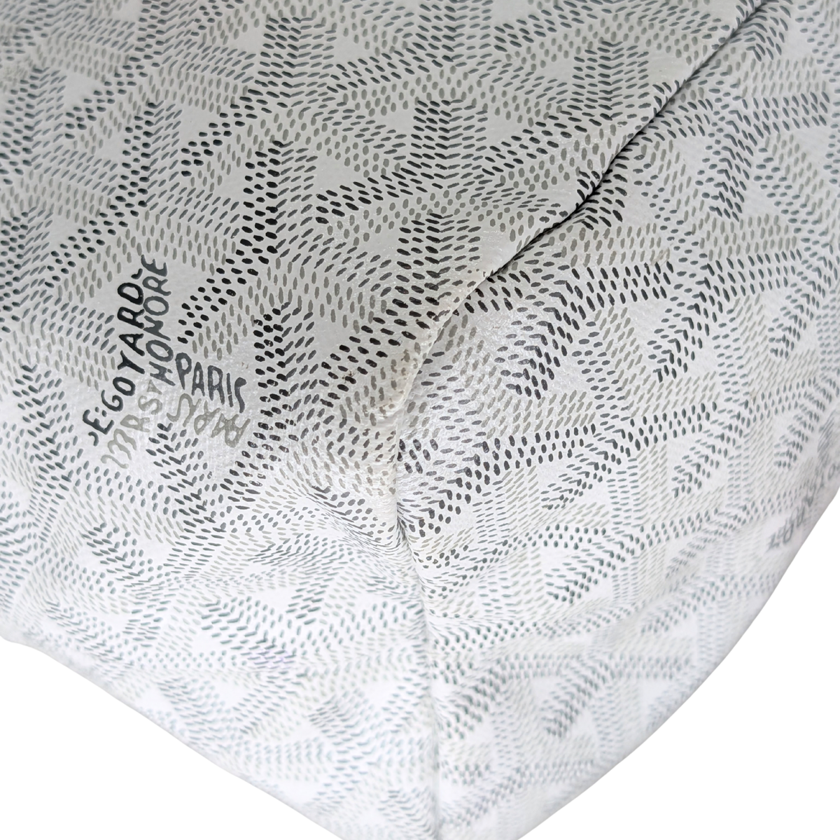 Goyard Bohème Hobo bag White