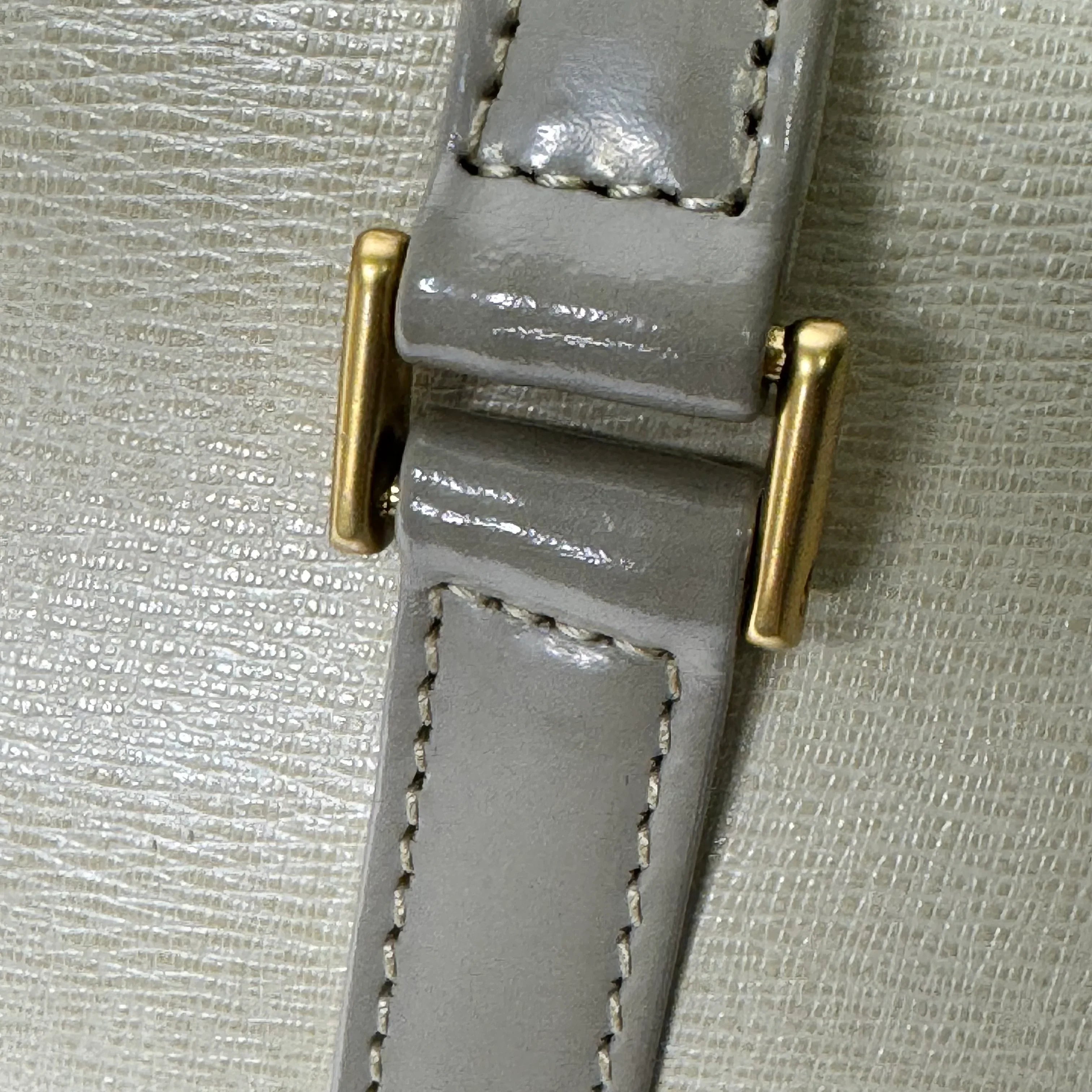 Burberry Mini Boston Bag Leather Beige - Lost Designer