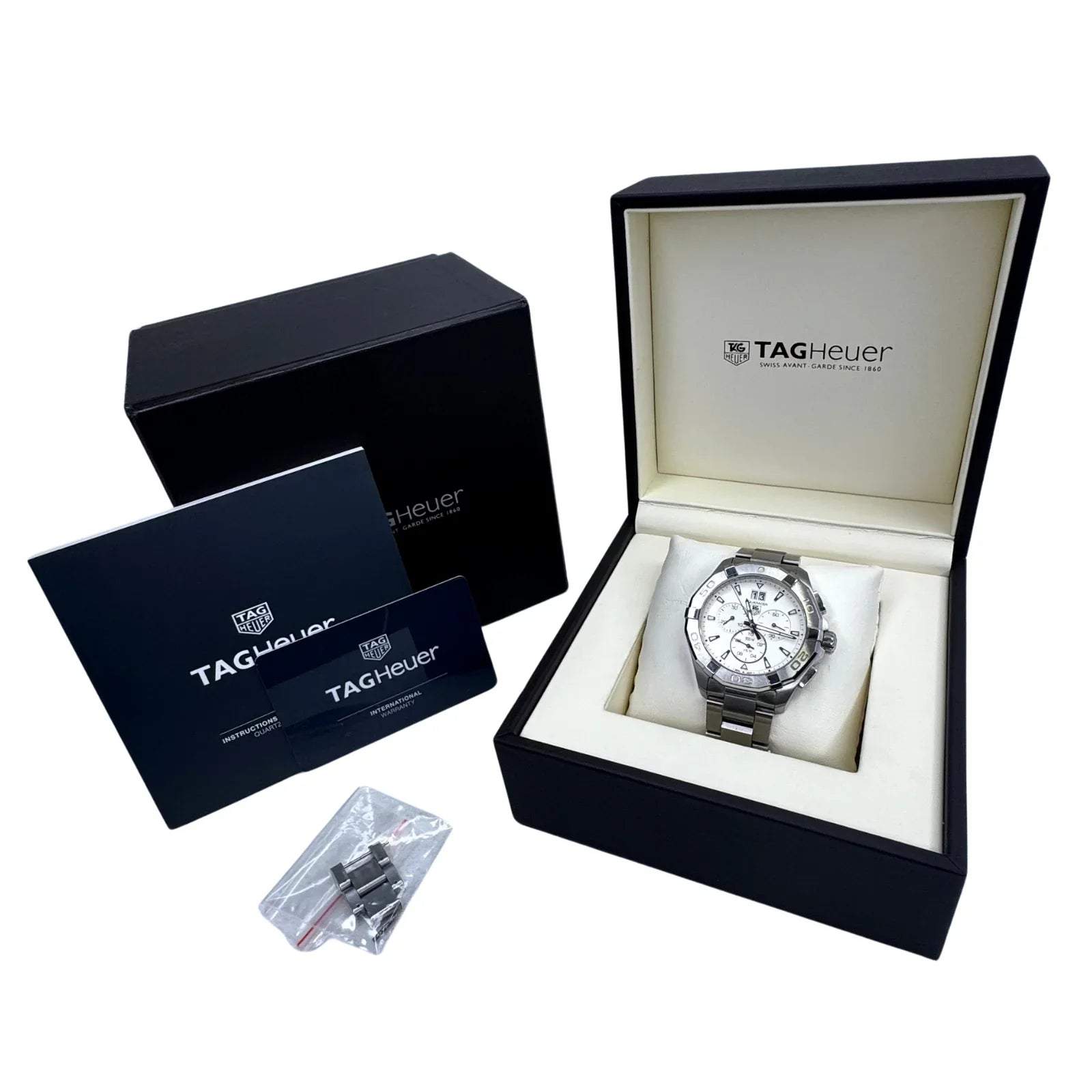 TAG Heuer Aquaracer Silver Men's Watch - CAY1111.BA0927 - Lost Designer