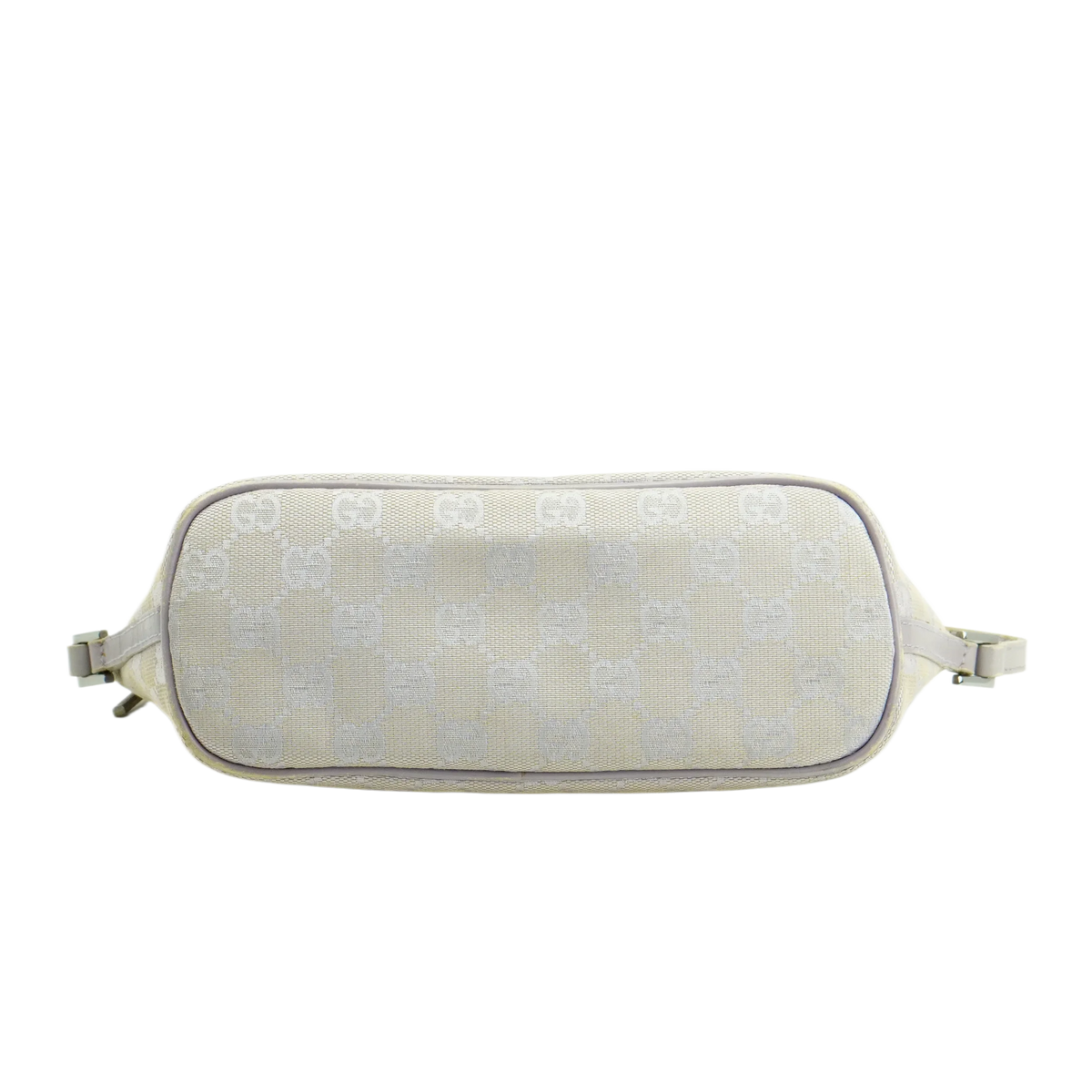 Gucci Grey GG Monogram Boat Pochette Bag - Lost Designer