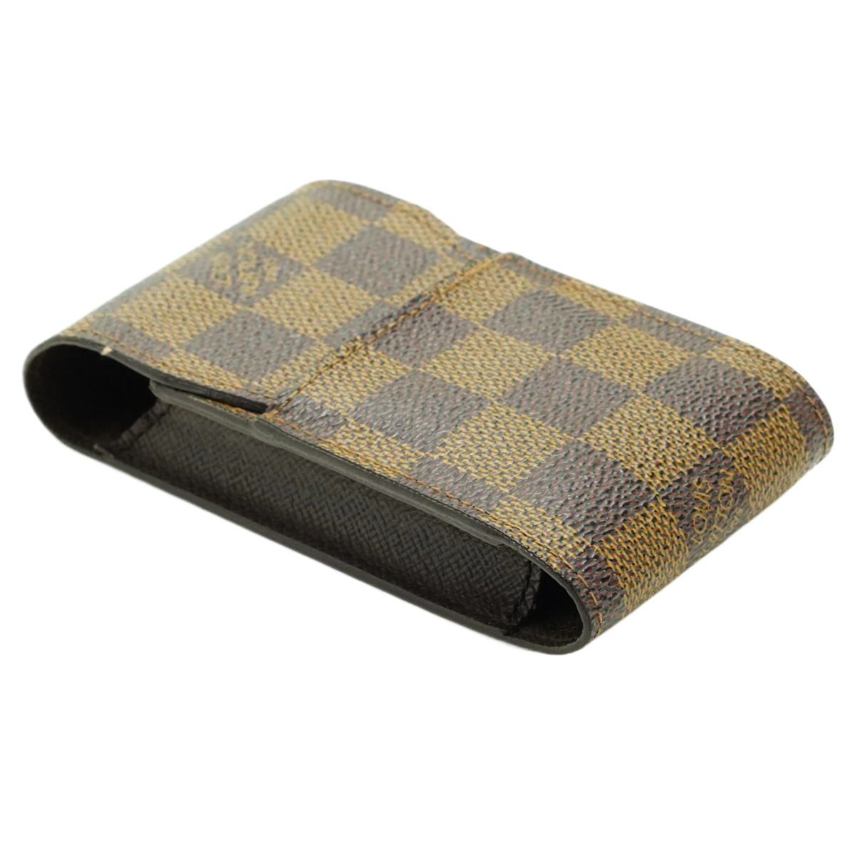 Louis Vuitton Damier Ebene Monogram Cigarette Case - Lost Designer