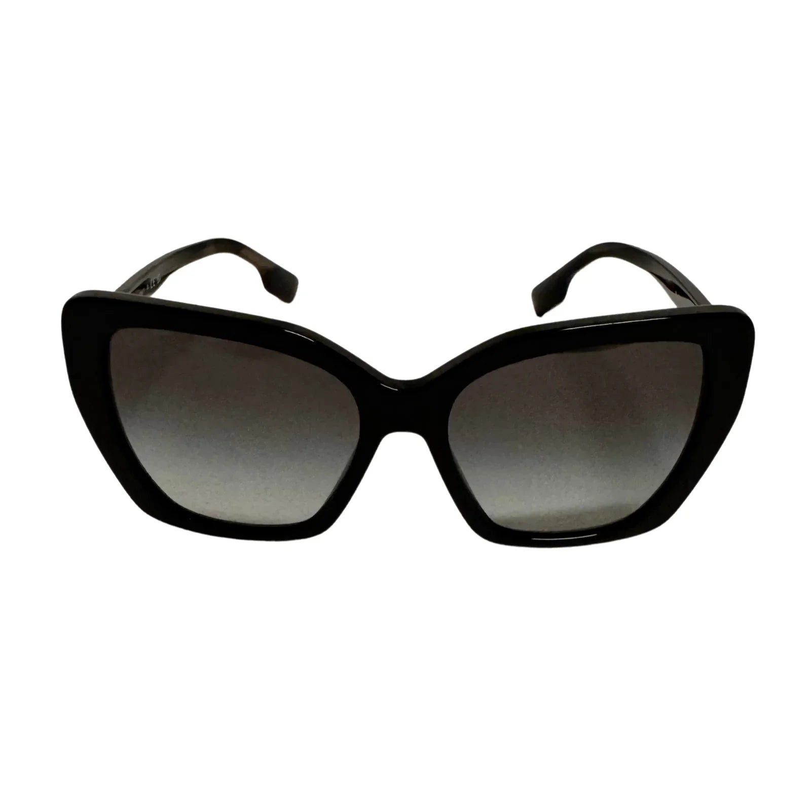 Burberry Tamsin Cat-eye B436 Sunglasses in Black - Lost Designer