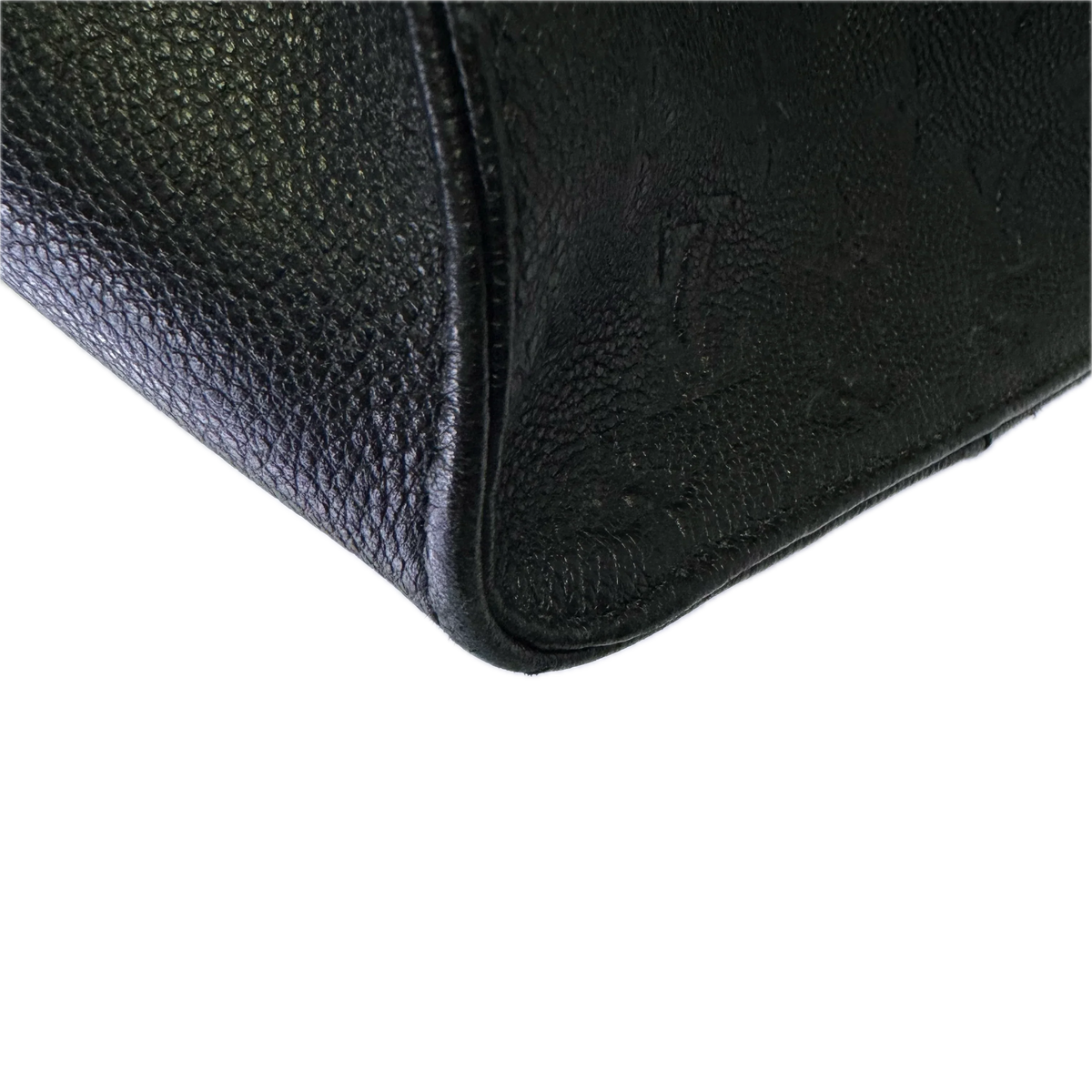 Louis Vuitton OnTheGo Monogram Tote Bag Leather Black - Lost Designer