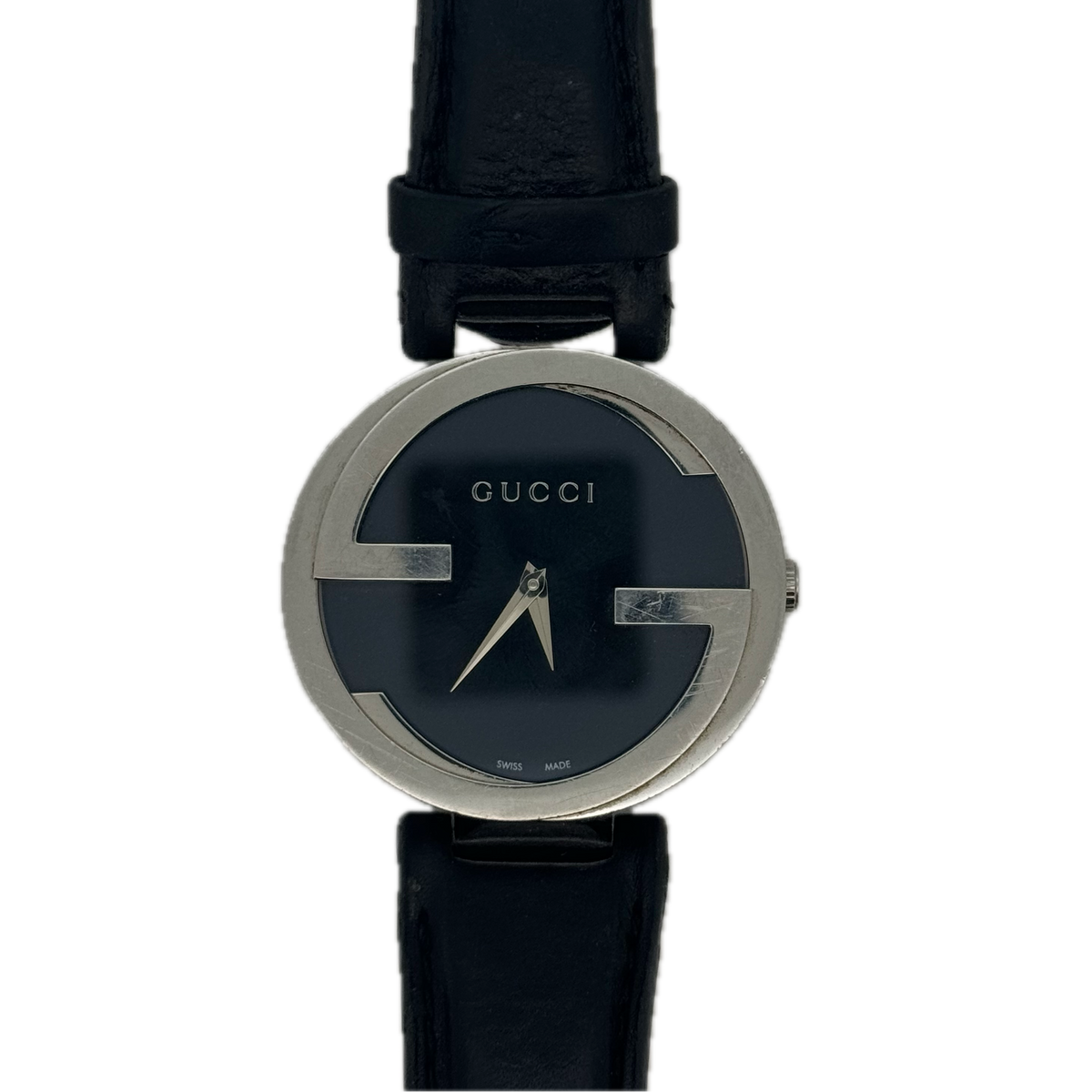 Gucci Interlocking G Logo Watch Stainless Steel Quartz 133.3 - Lost Designer