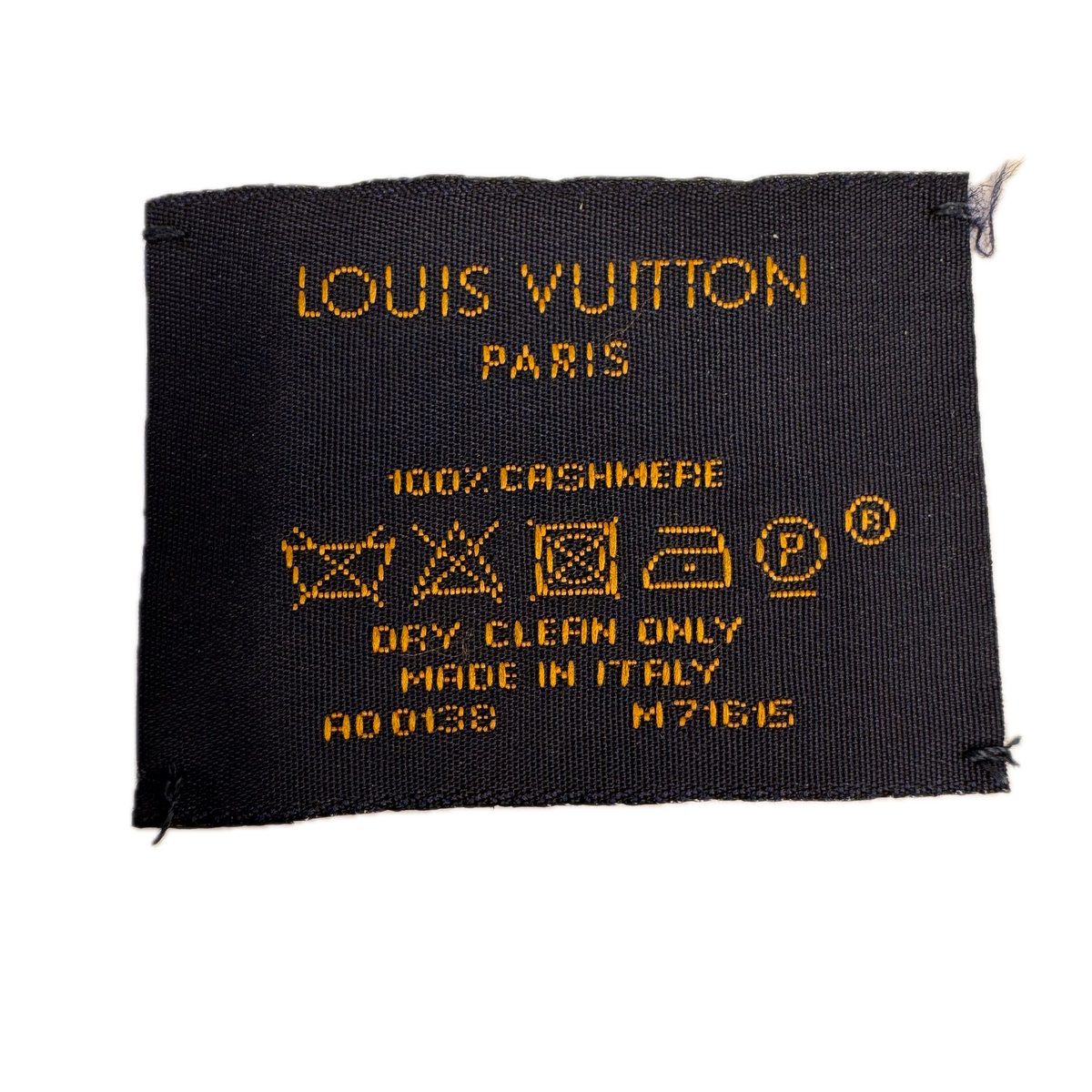 Louis Vuitton Scarf Navy Cashmere - Lost Designer