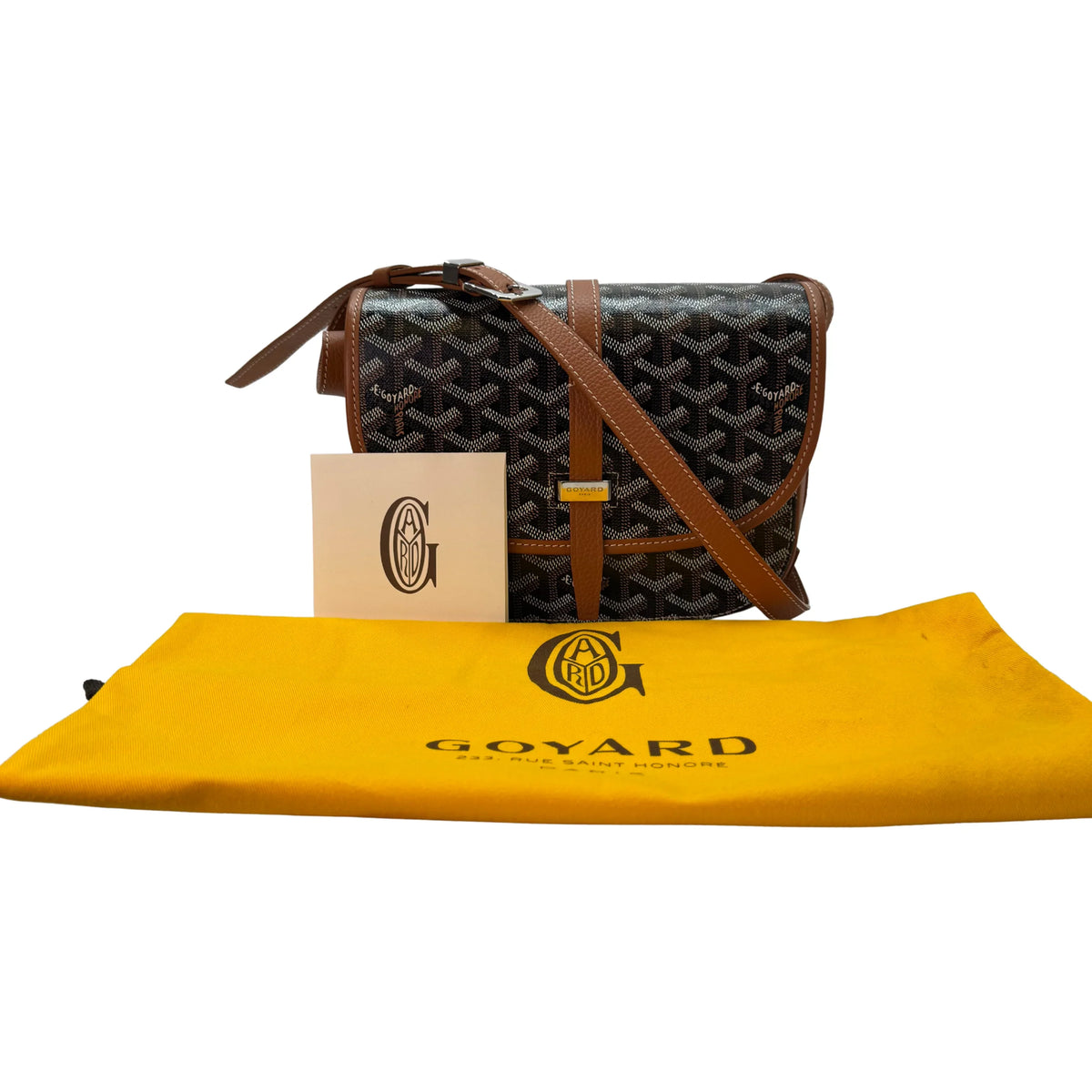 Goyard Belvedere II PM Crossbody Messenger Bag - Lost Designer