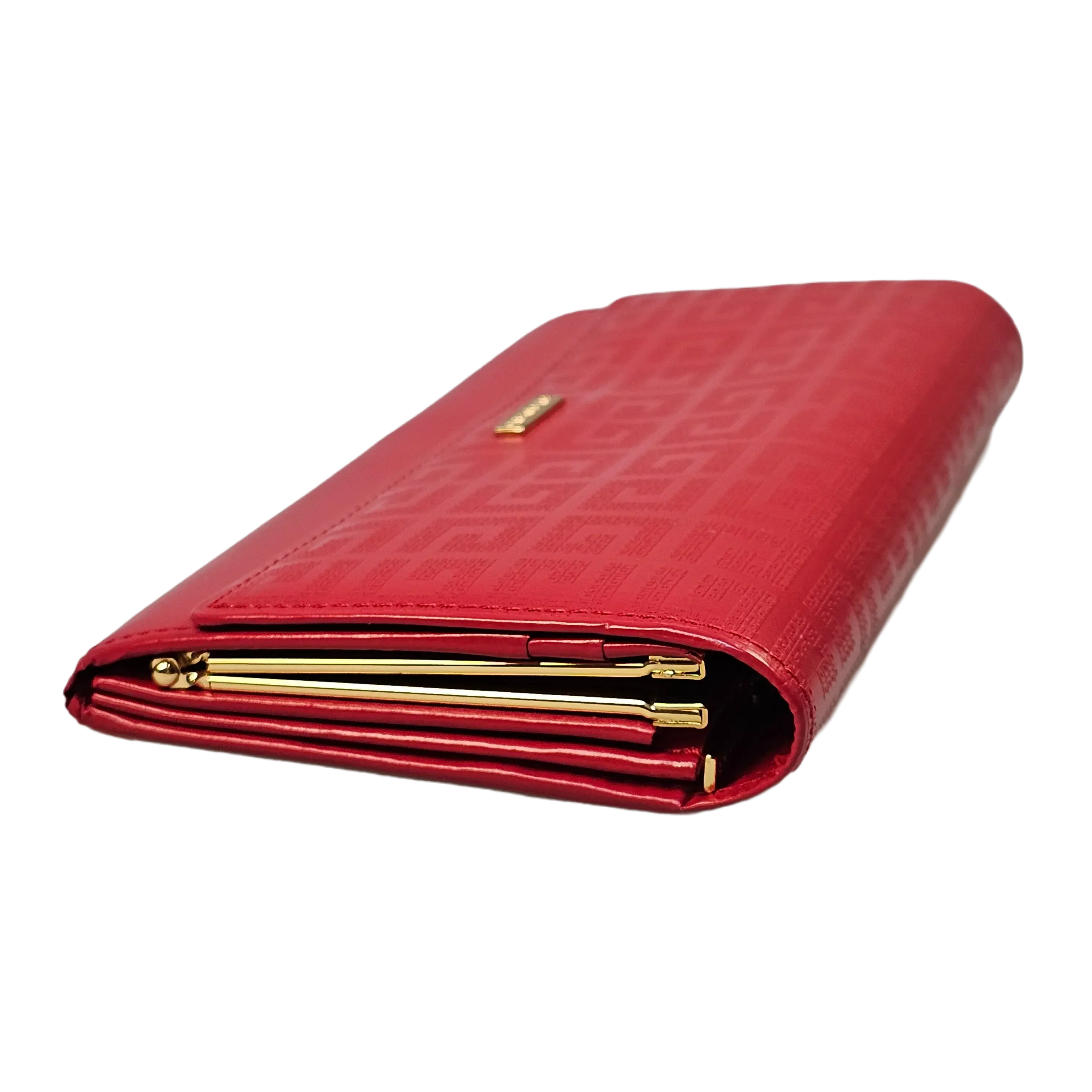 Givenchy Red Leather Long Wallet - Lost Designer
